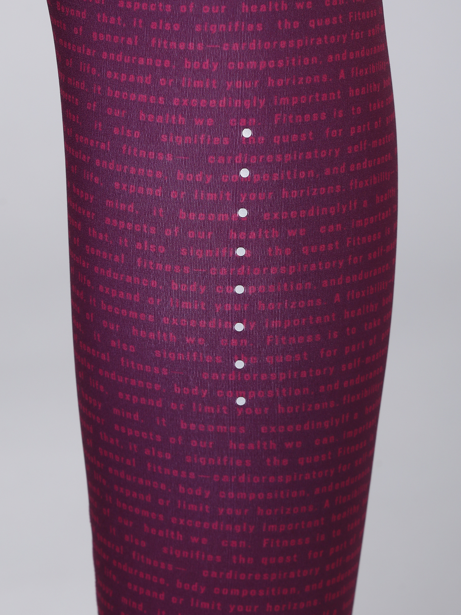 AbsoluteFit Verbatim Purple Workout Leggings