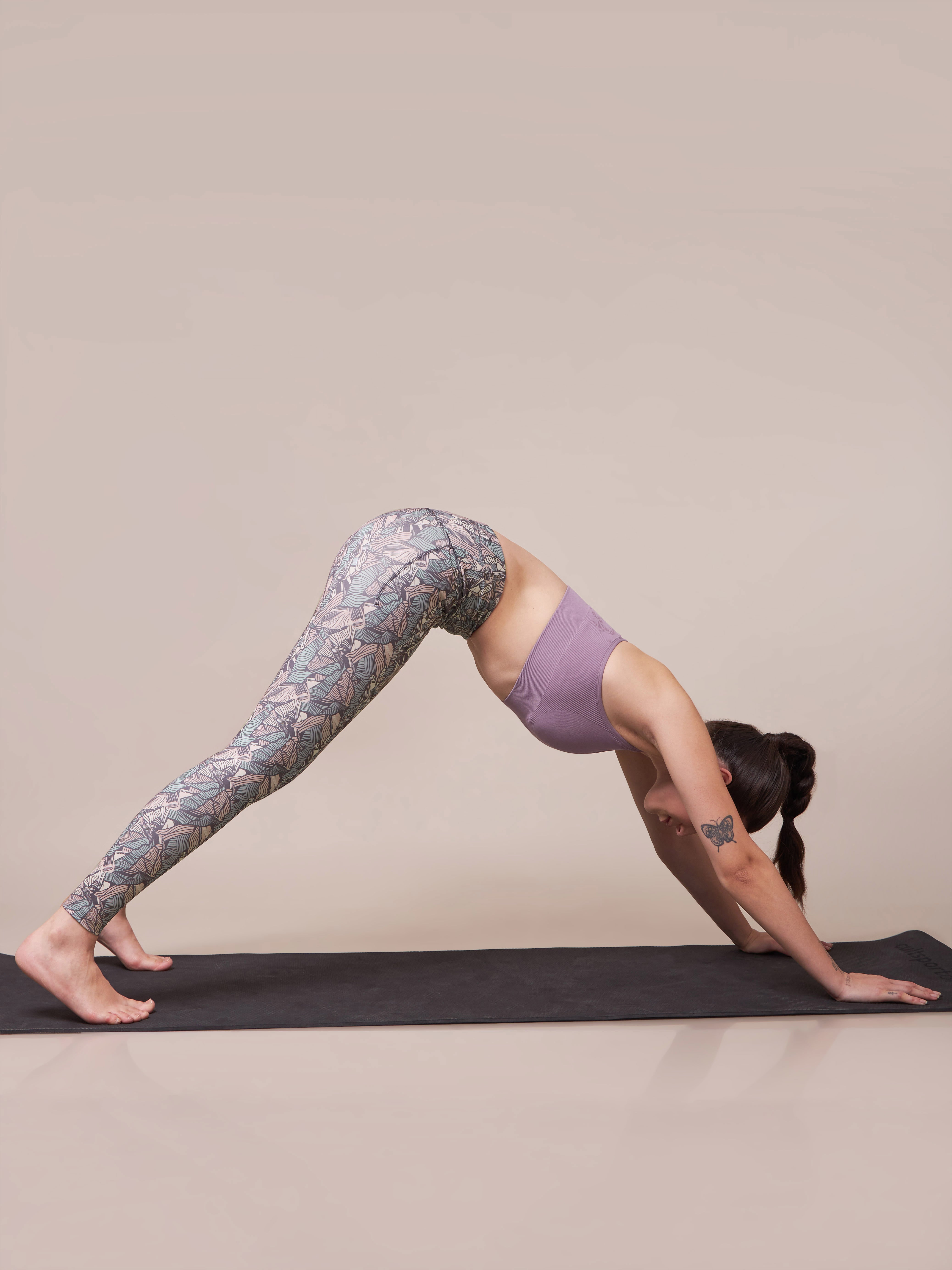 Zen Garden All Over Print Yoga Tights