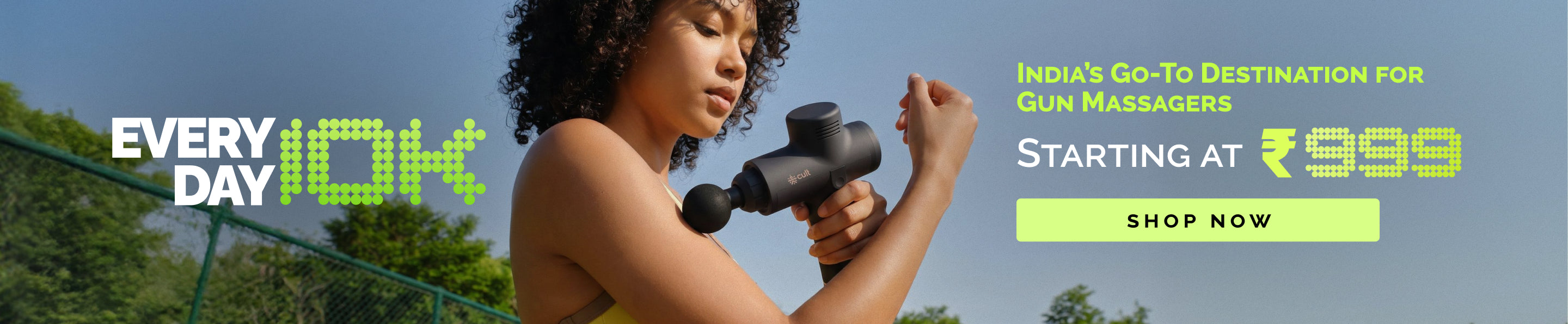 Web hero banner rd gun massager