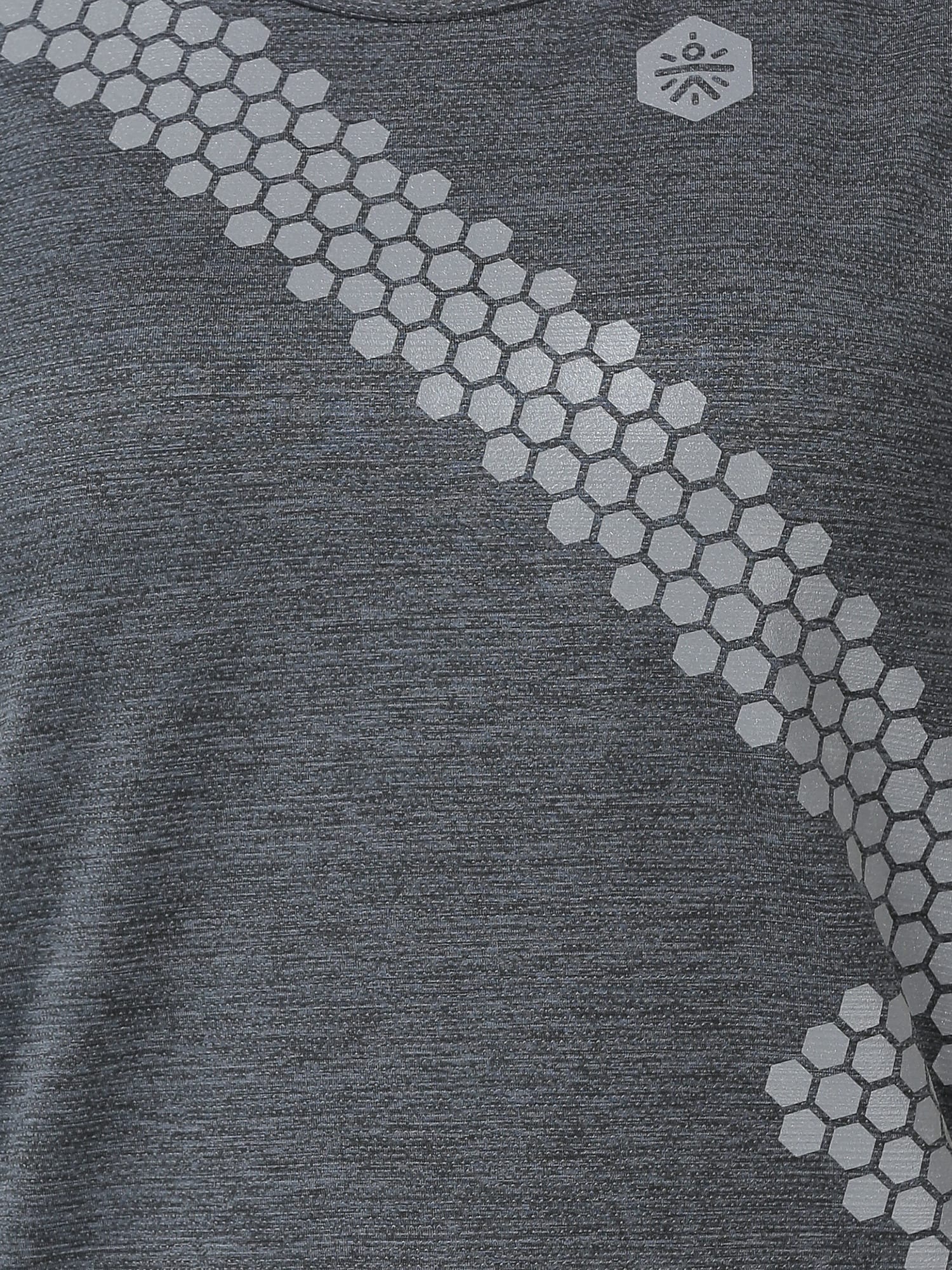 Blakout Blaze Grey Slim Tee