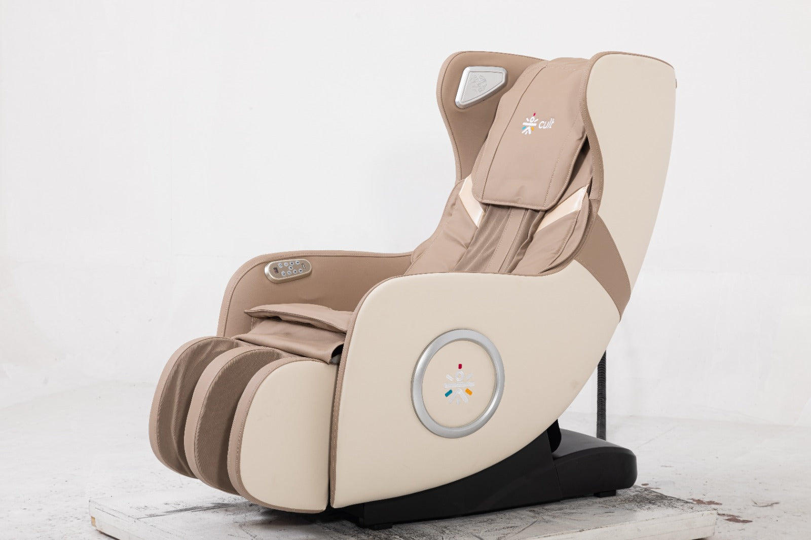 Cult Nova Massage Chair| SL-Track Full Body Massage Chair | Zero Gravity Recliner | Airbag Compression | Heating for Waist & Calves | Bluetooth Speakers