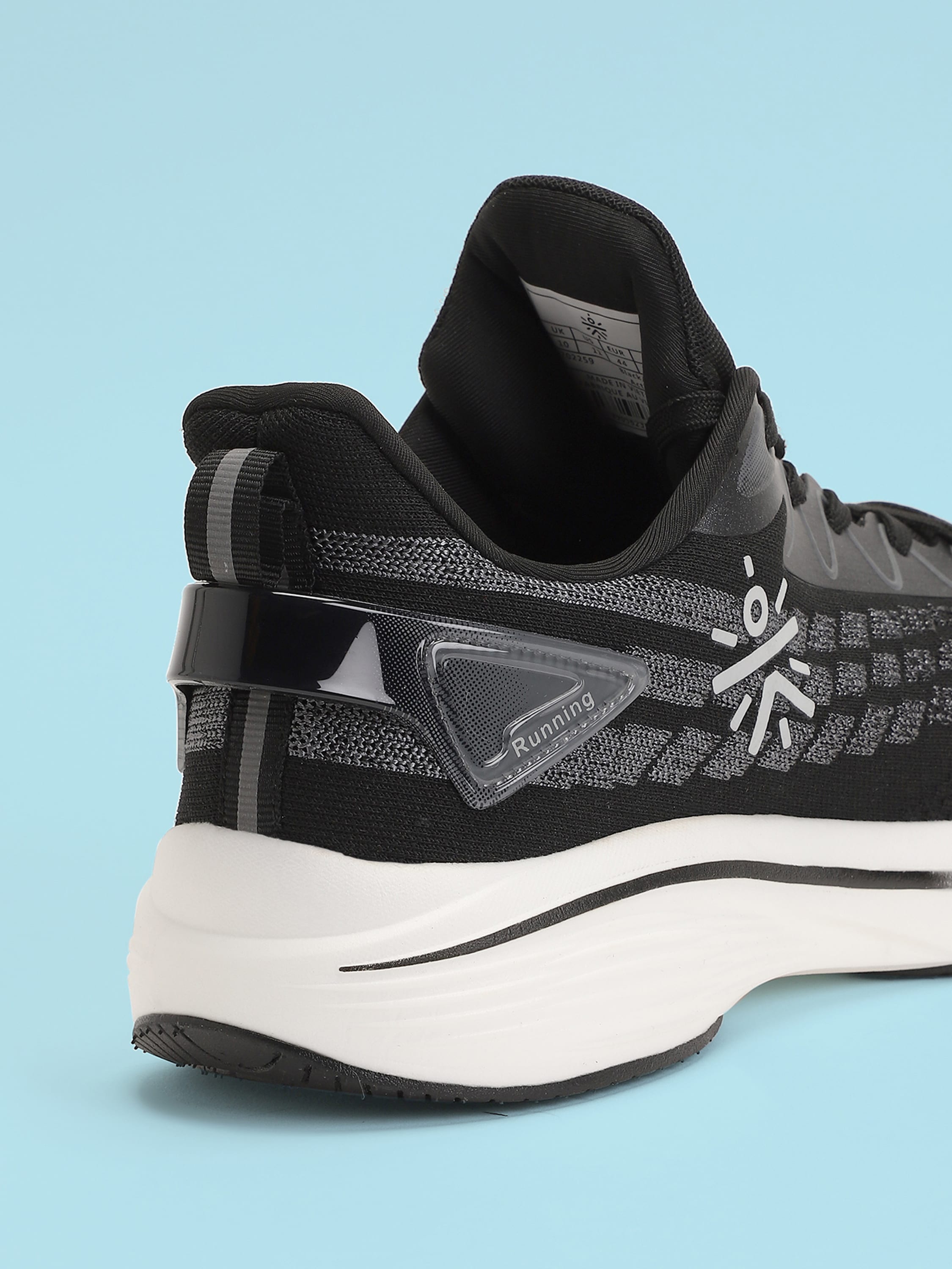 cult Active Men Running Shoes - Black