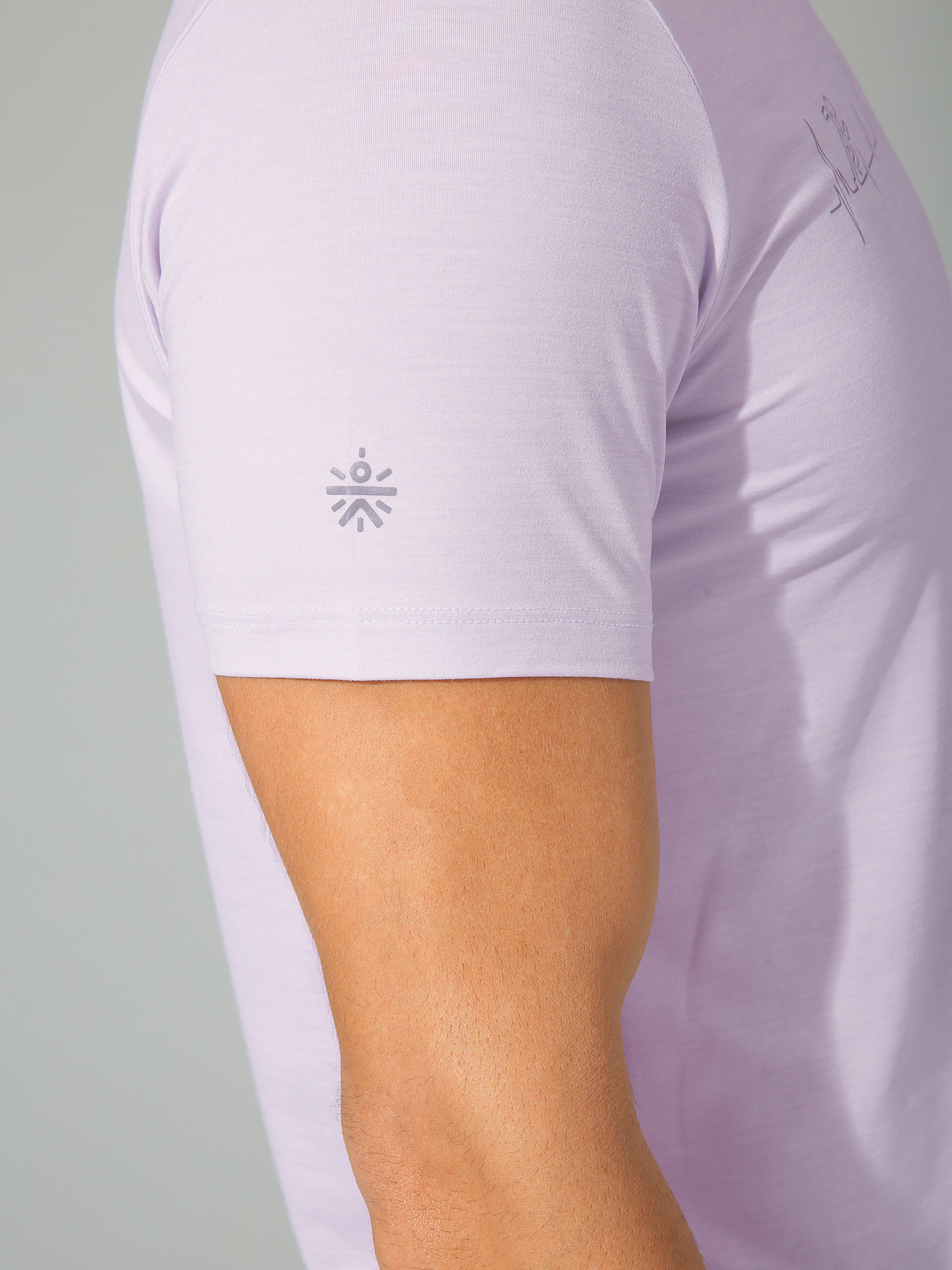 Graphic Print Workout T-shirt