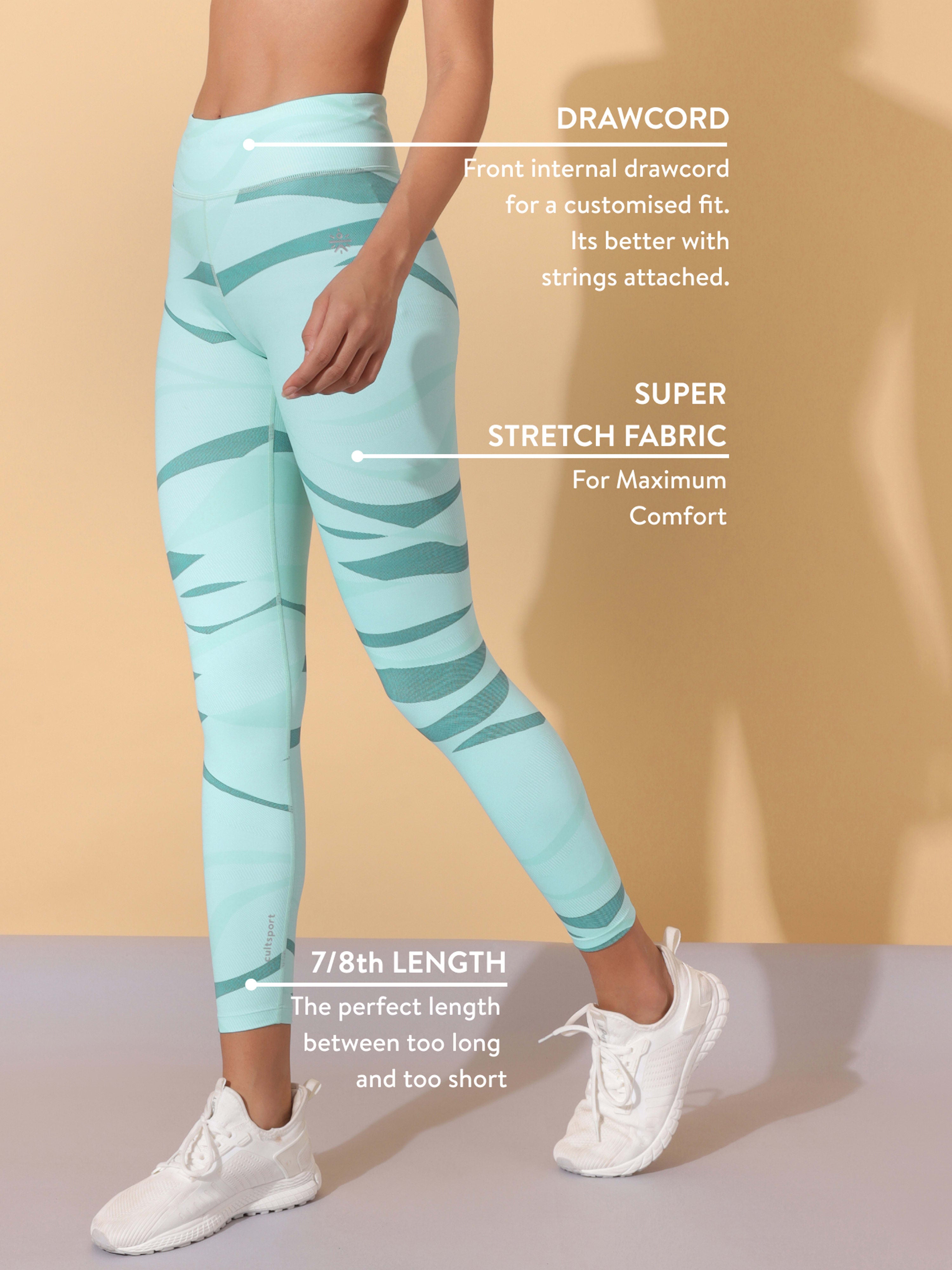 AbsoluteFit Tonal Stripes Tights