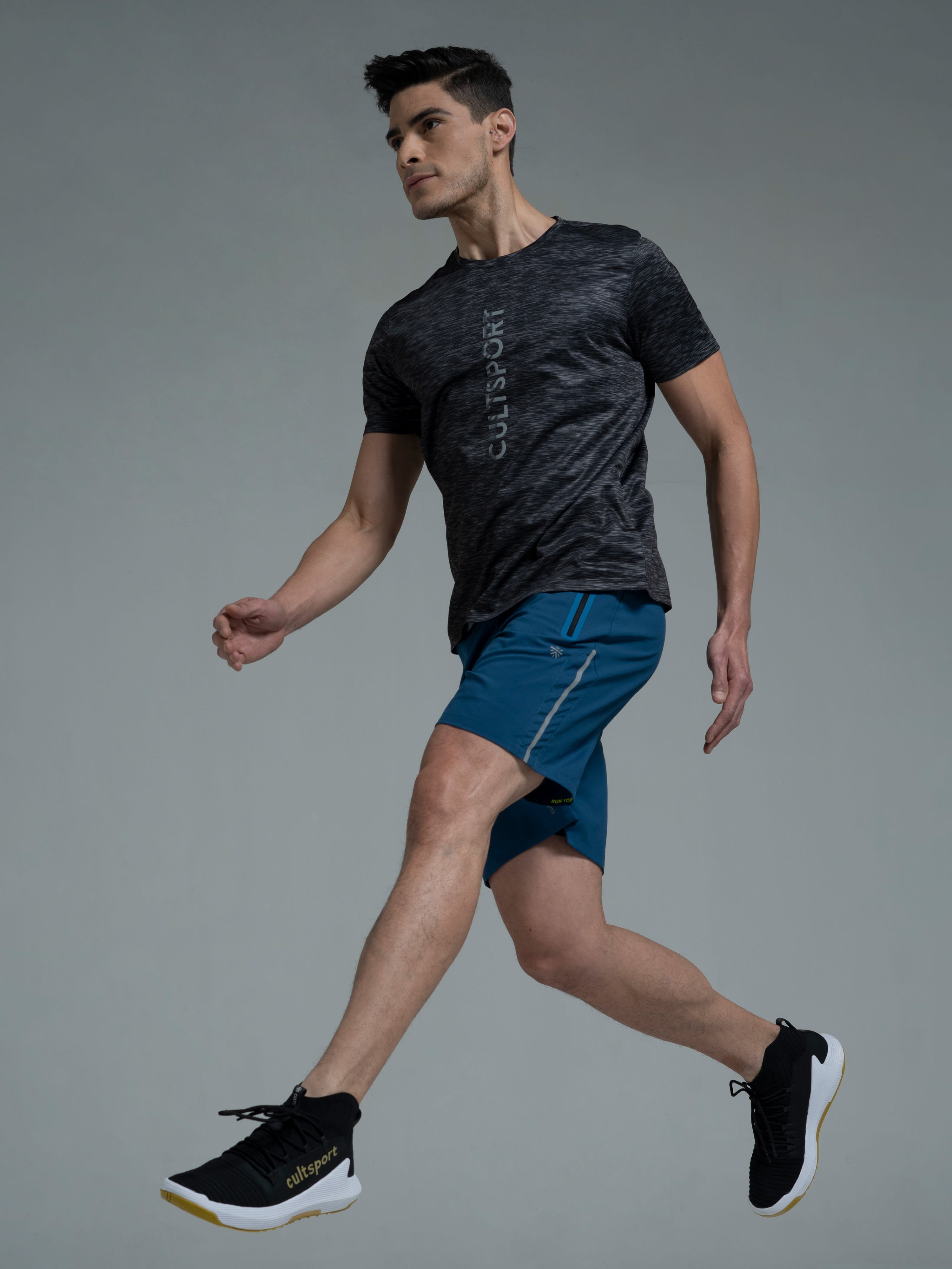 FlashRun Reflective Signature Men's Running T-shirt