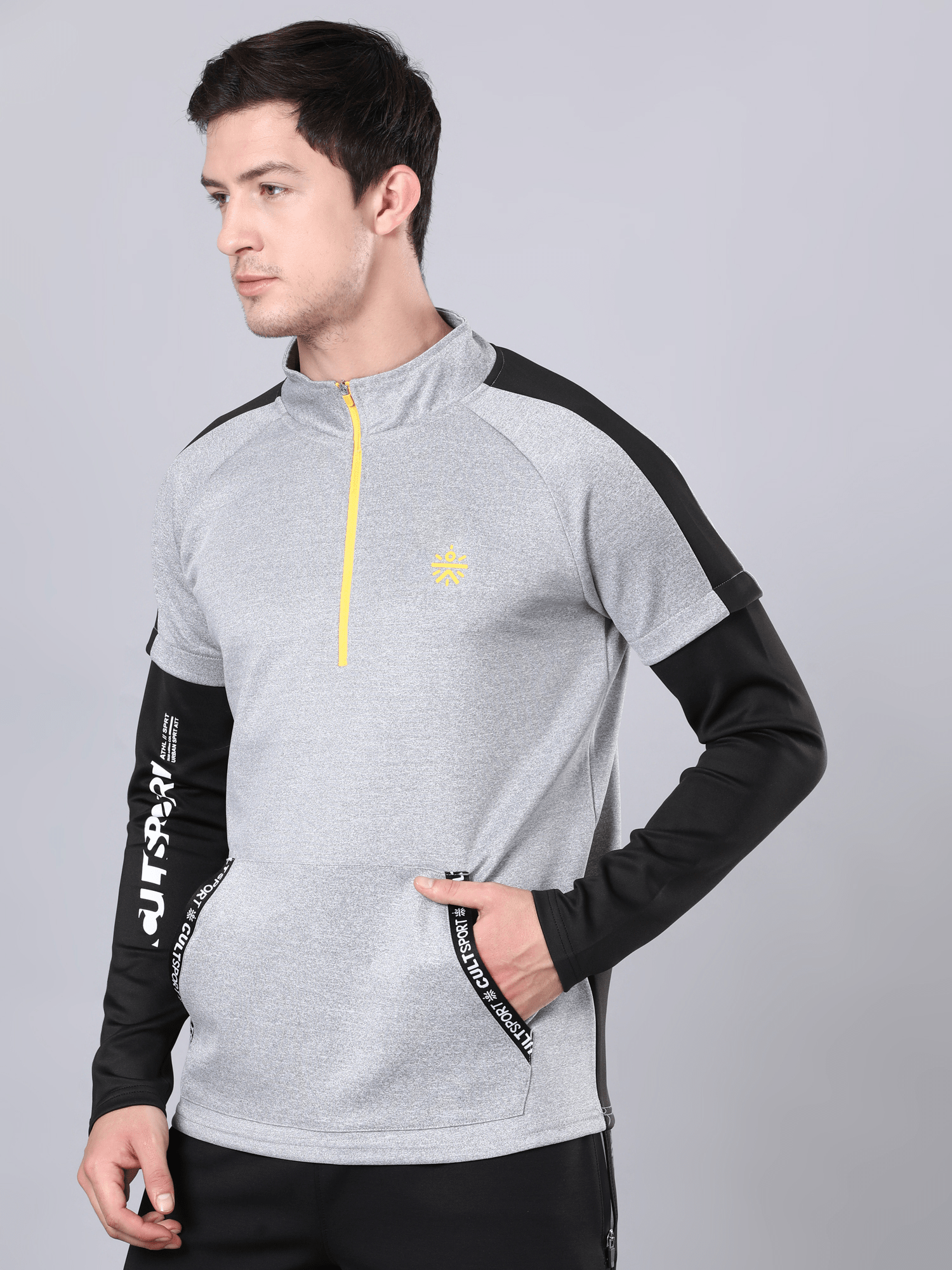 Blaze Grey Melange Sweatshirt