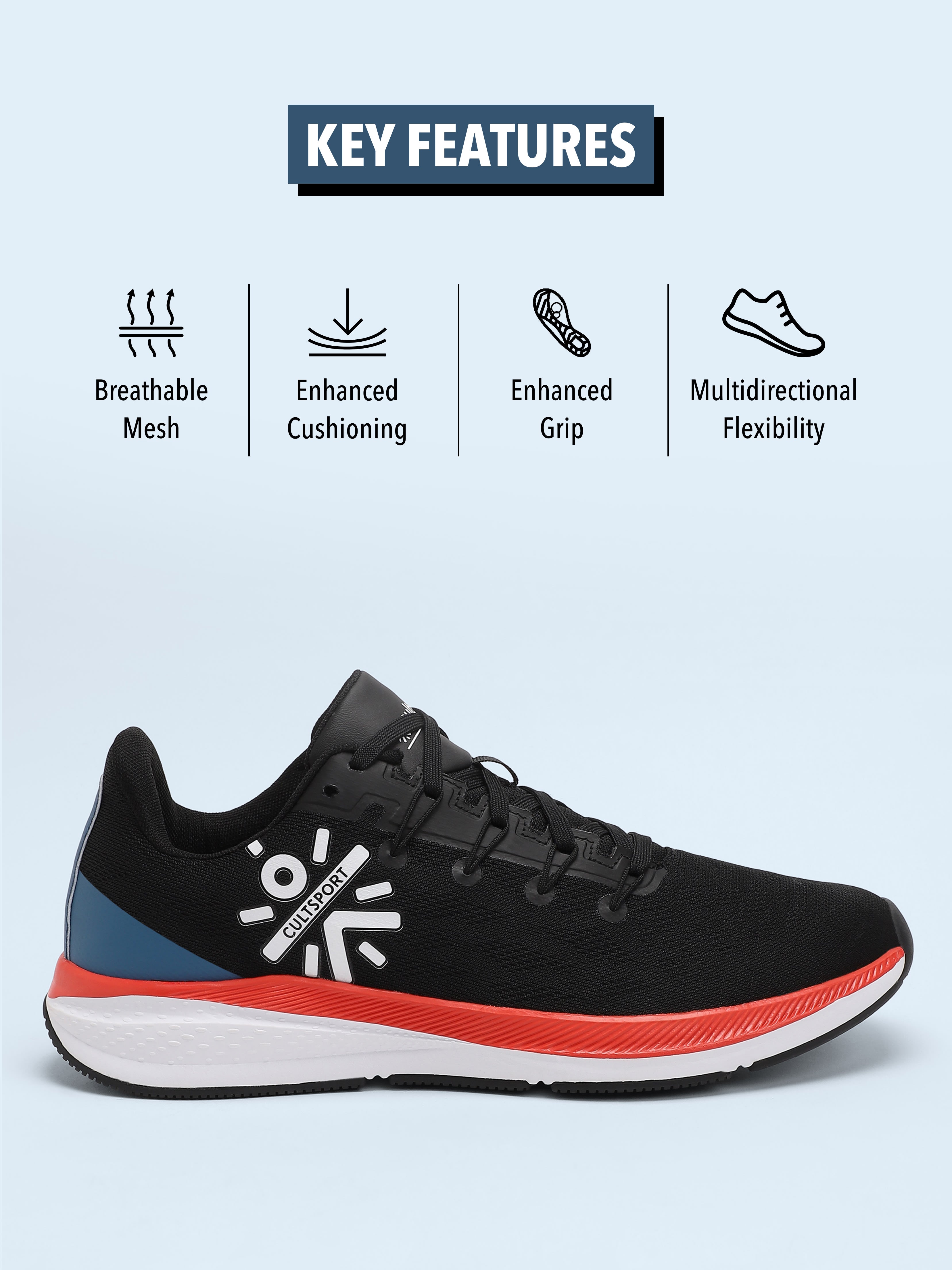 cult Firebird Men Running Shoes - Multicolor