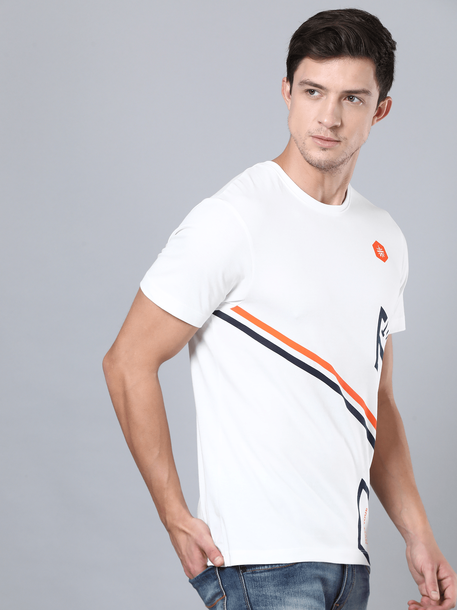 Everyday Iconic White Casual Tee