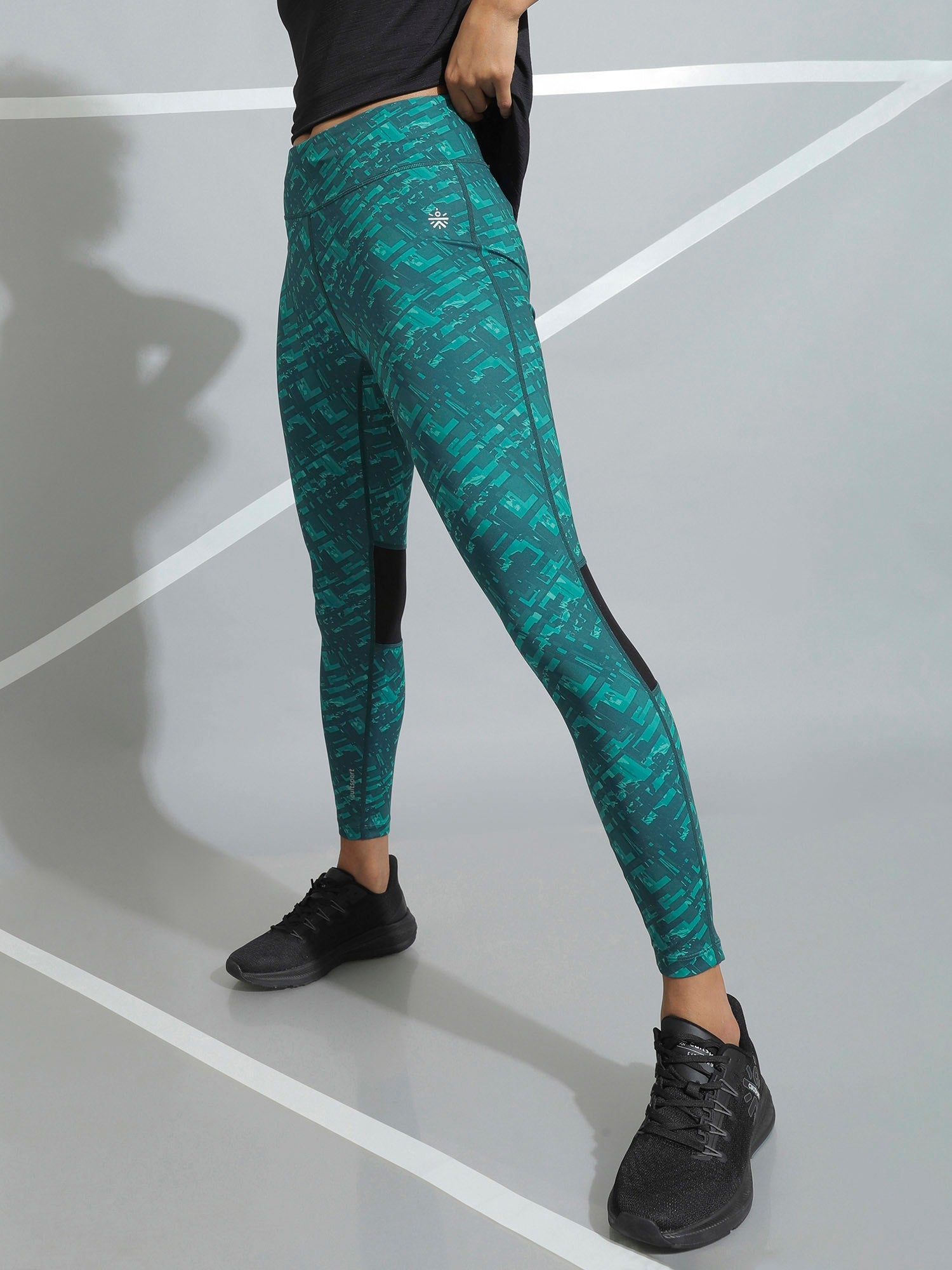 Green Absolute Fit Performance Tights