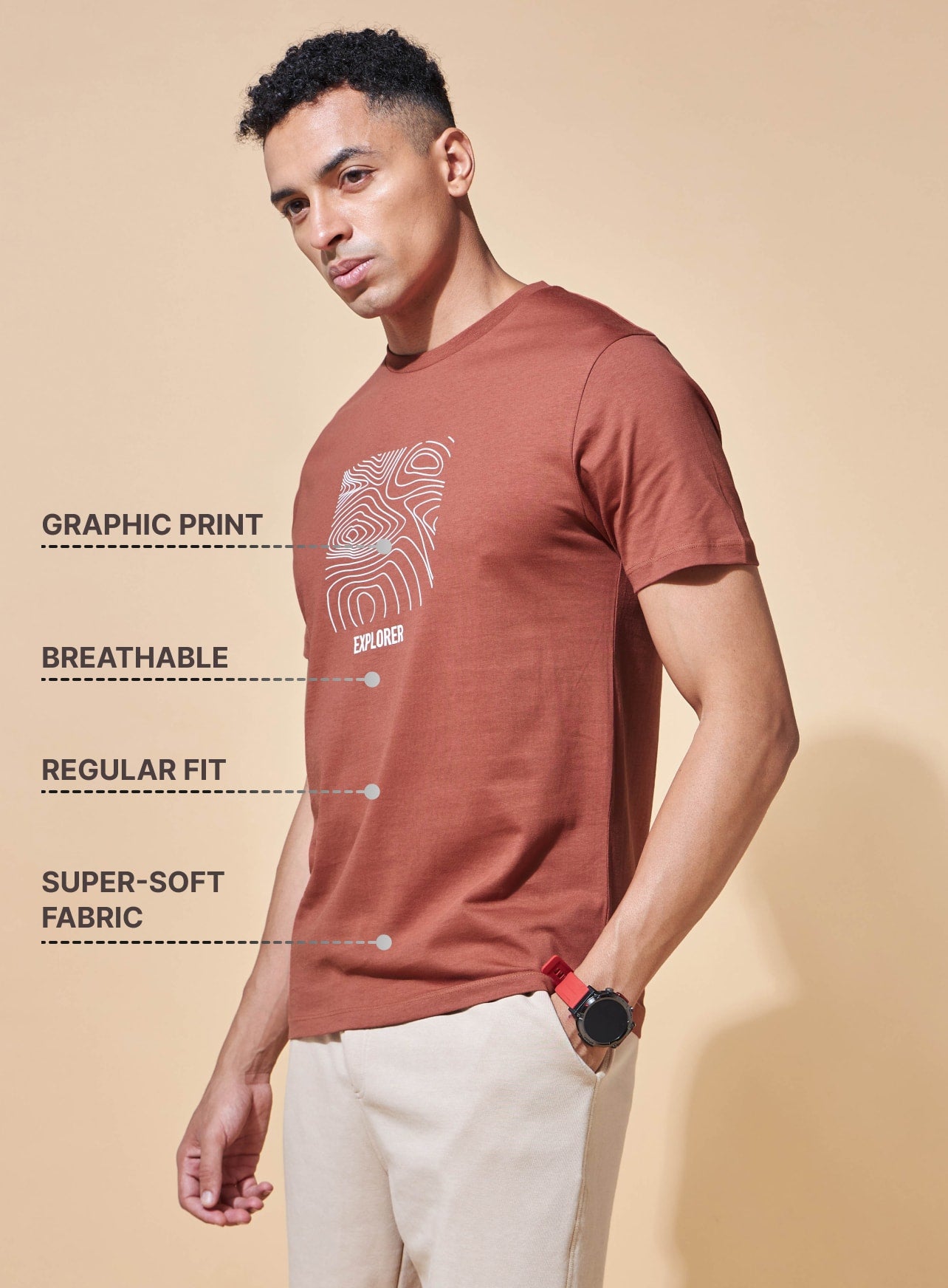 Explorer Print T-shirt