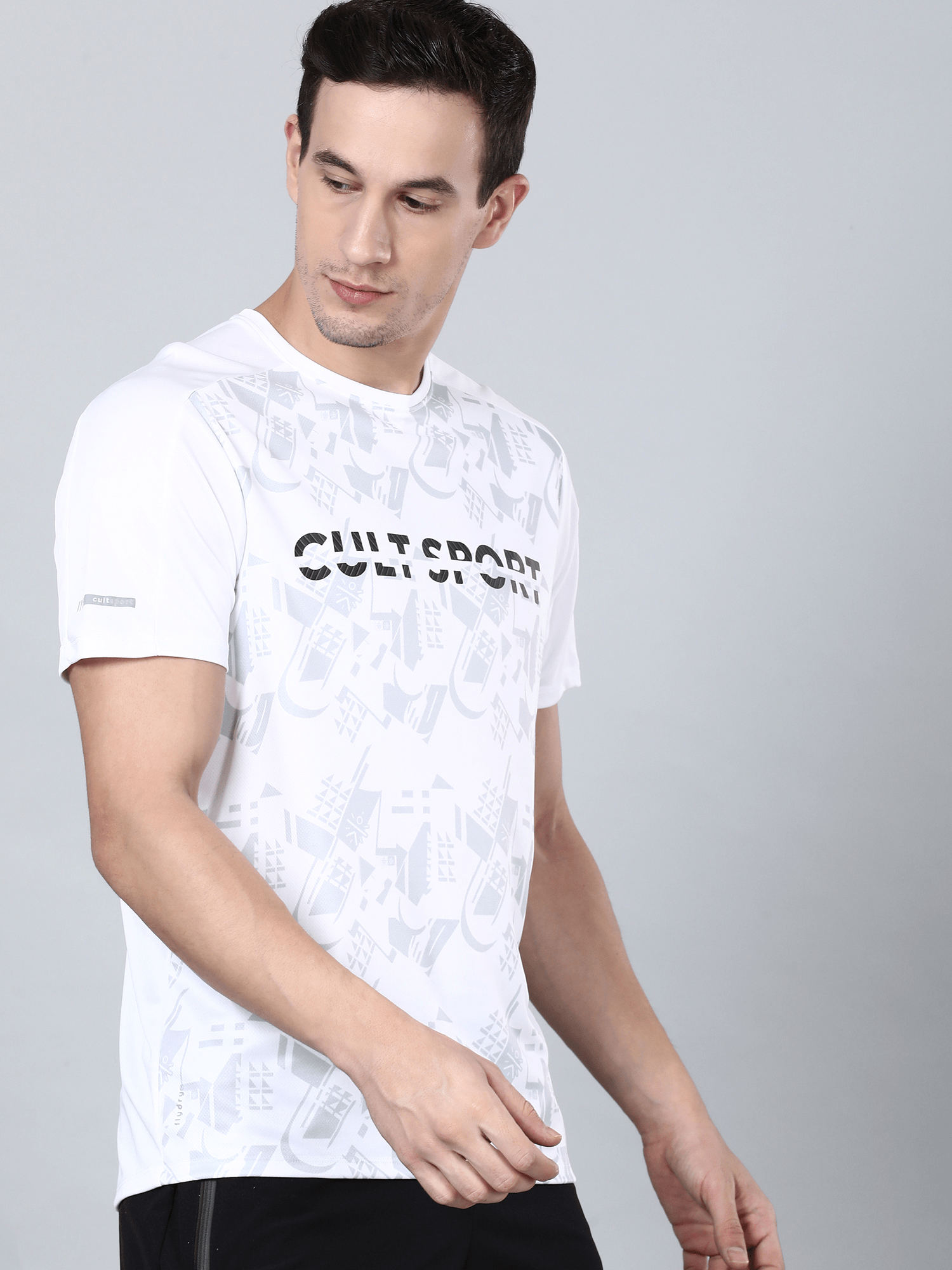 Dugout Hiero White Gym Tee