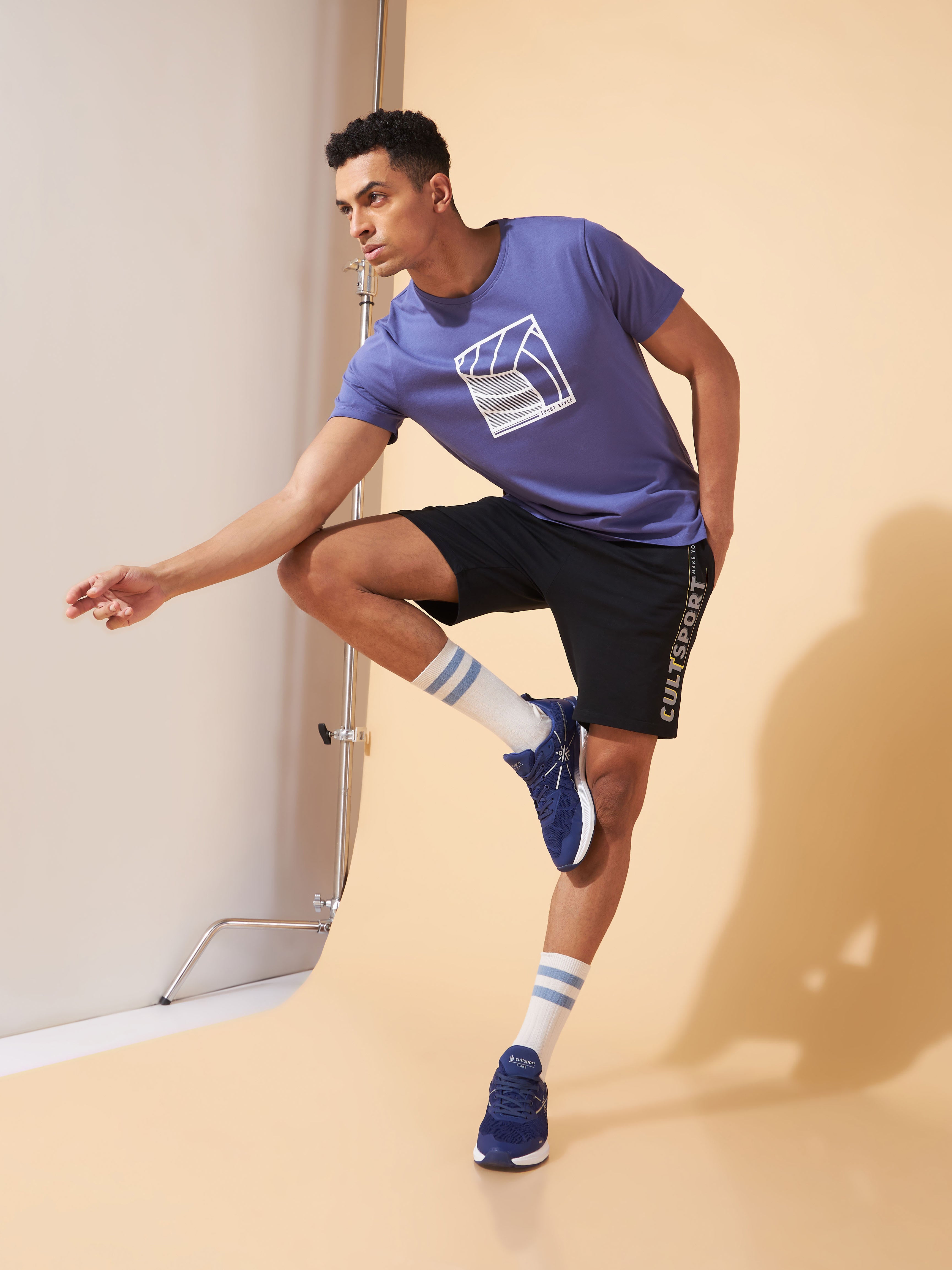 Sport Style Print T-shirt