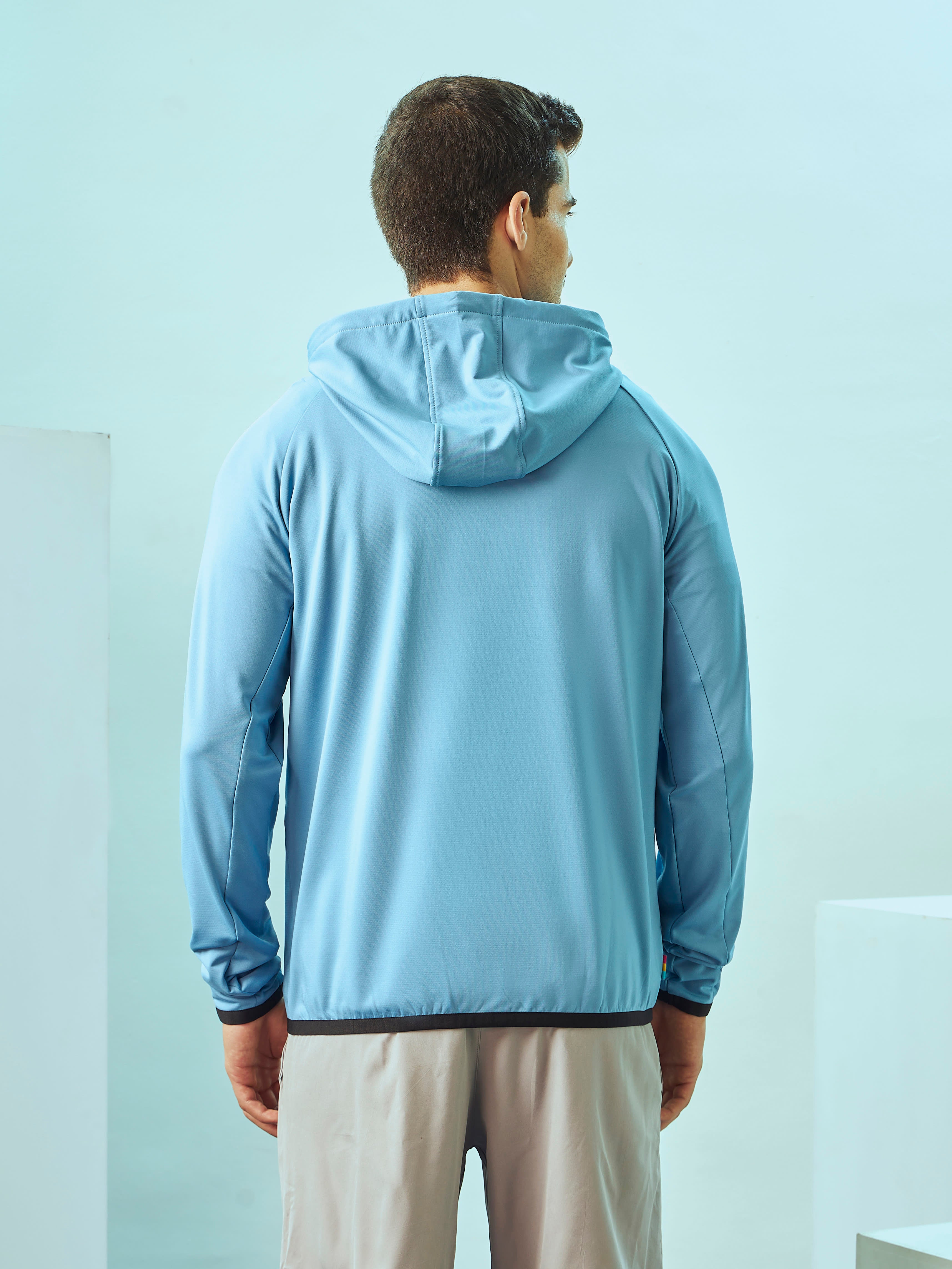 Zip-Front Hooded Jacket