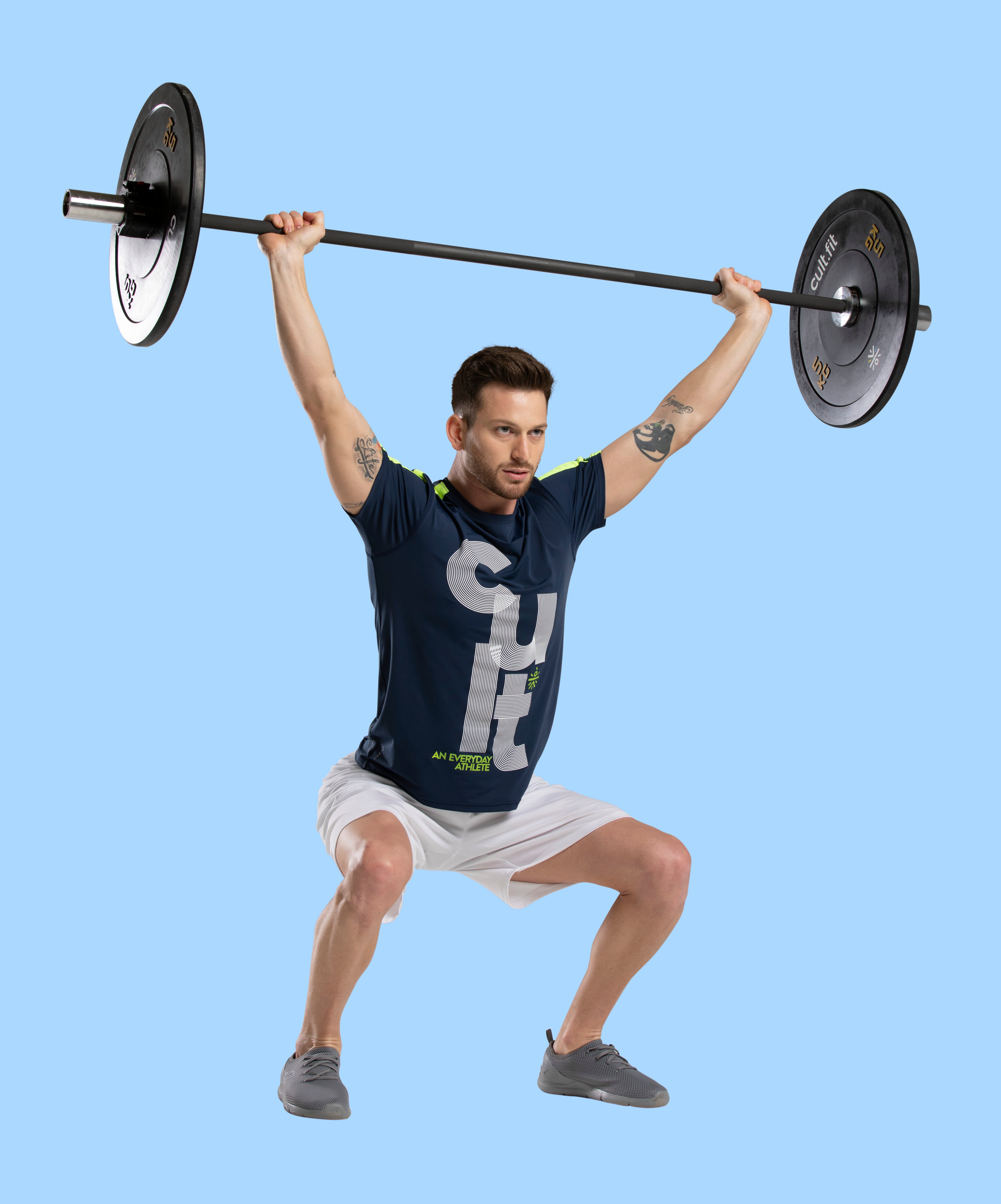 Men's Signature Navy Training Tee