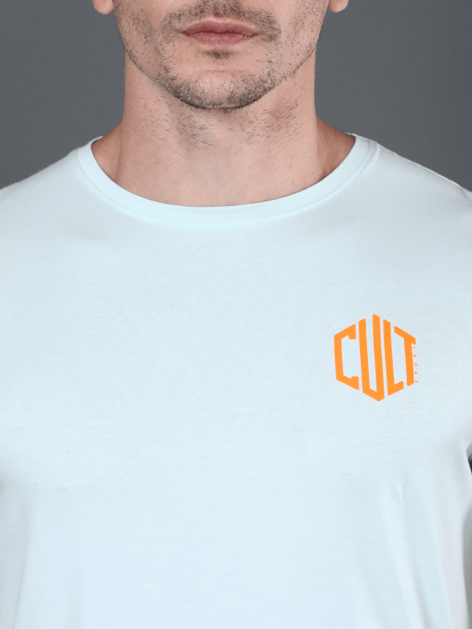 Bamboo Crisp Blue Casual Tee