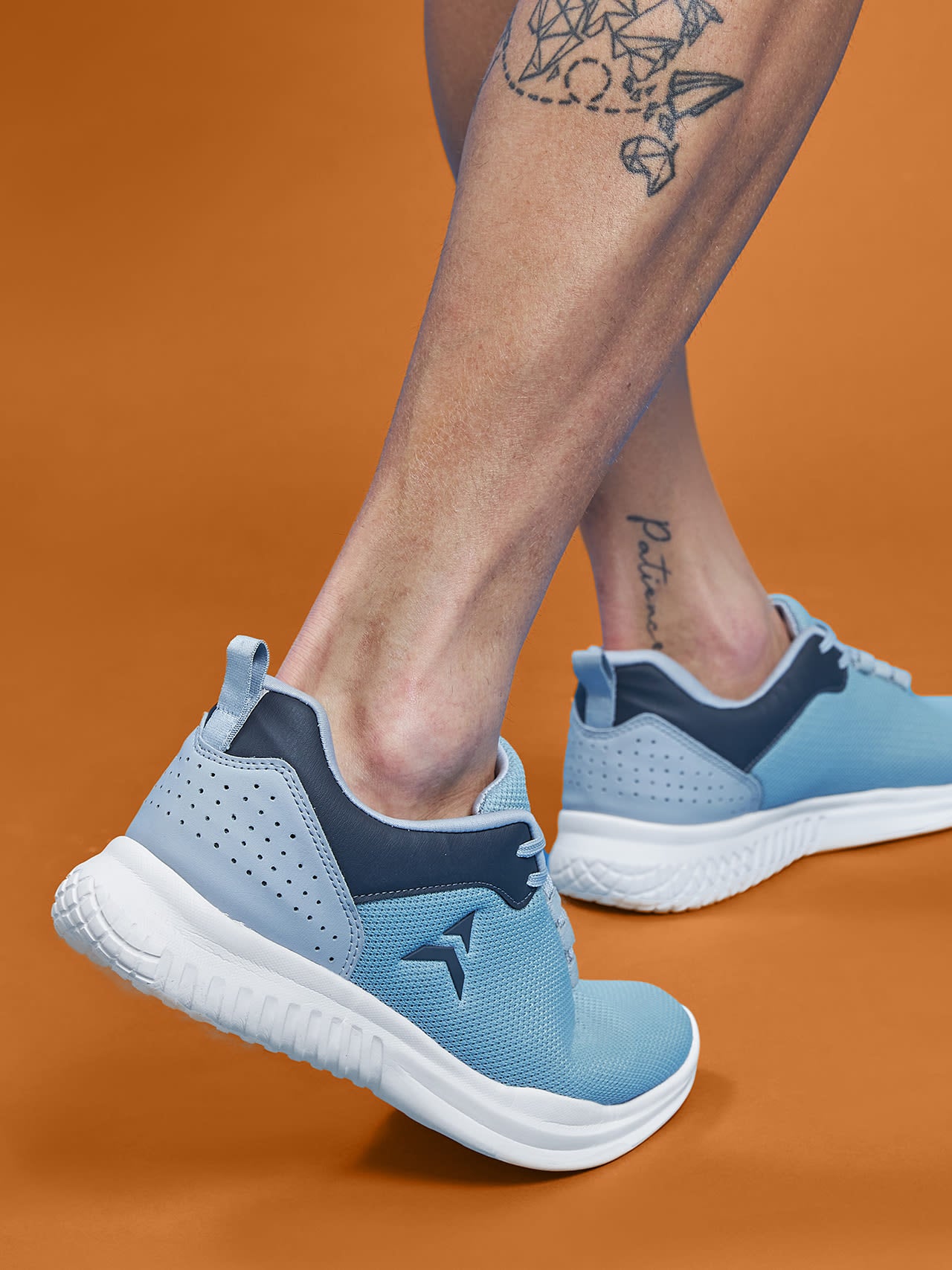 Avant Men's Pulse Walking Shoes-Ice Blue/Grey