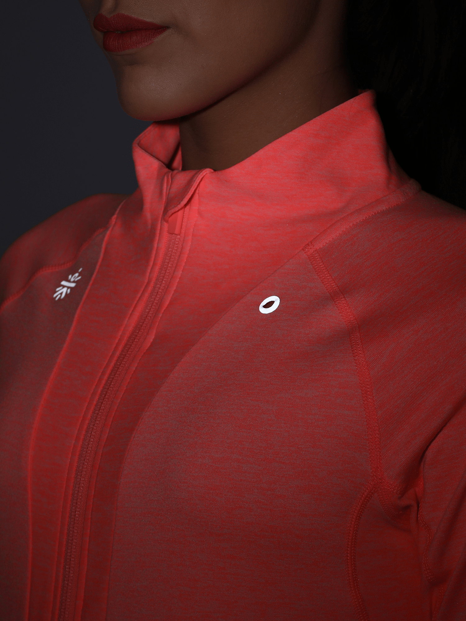 Vital Propel Pink Zip Through Sweatshirt