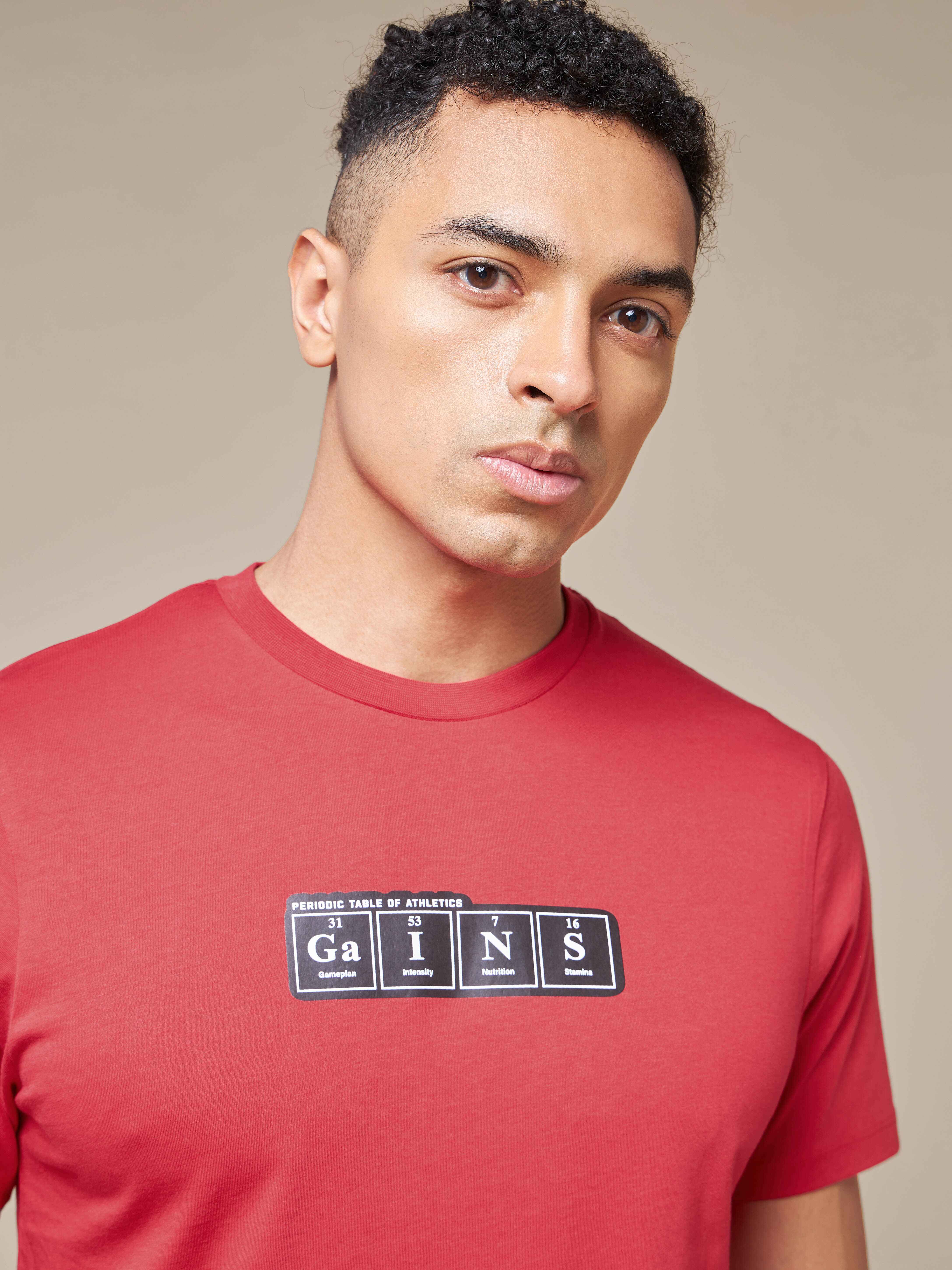 Gains Typographic Training T-shirt