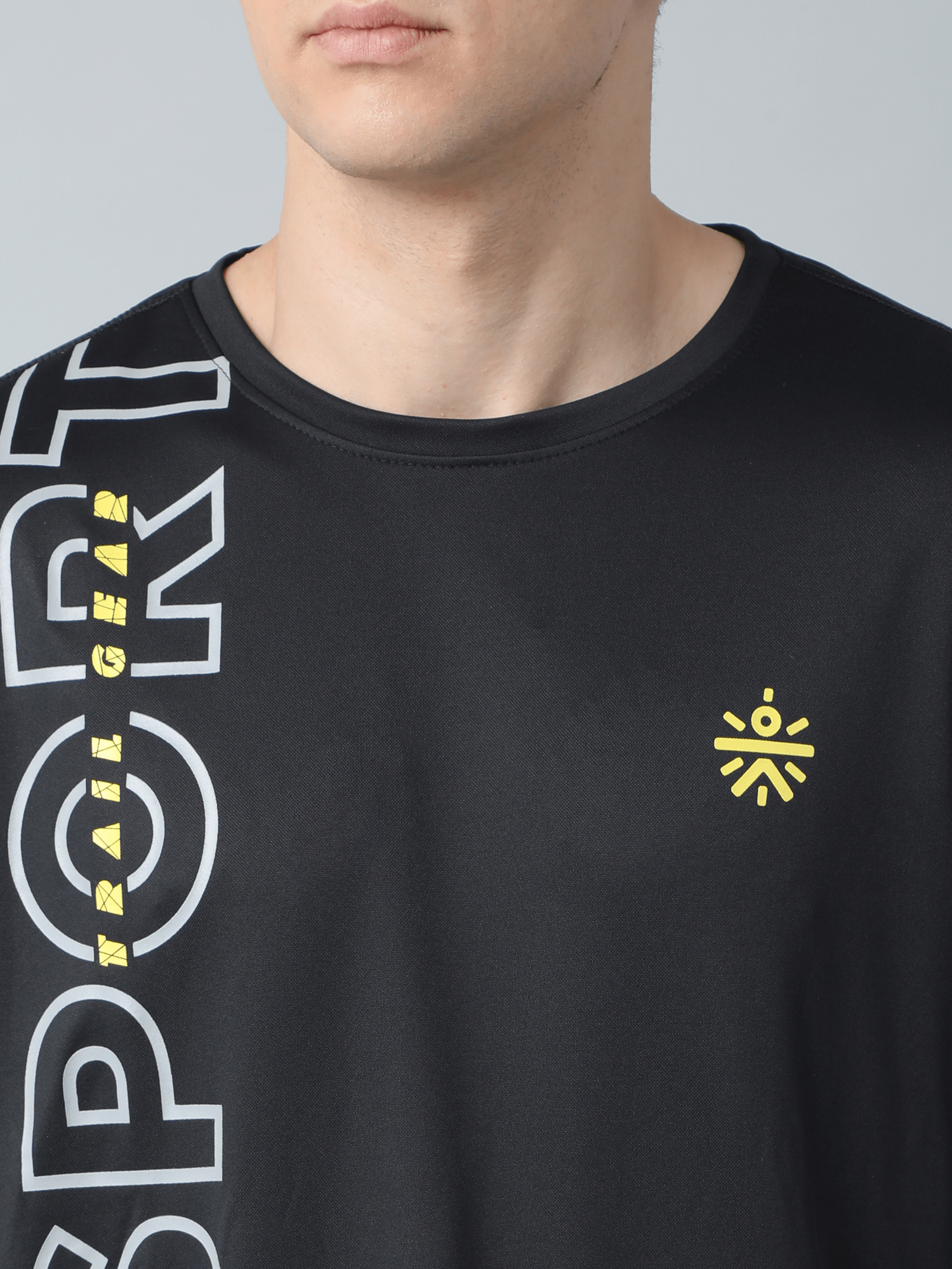 Abstract Rapid Workout T-shirt