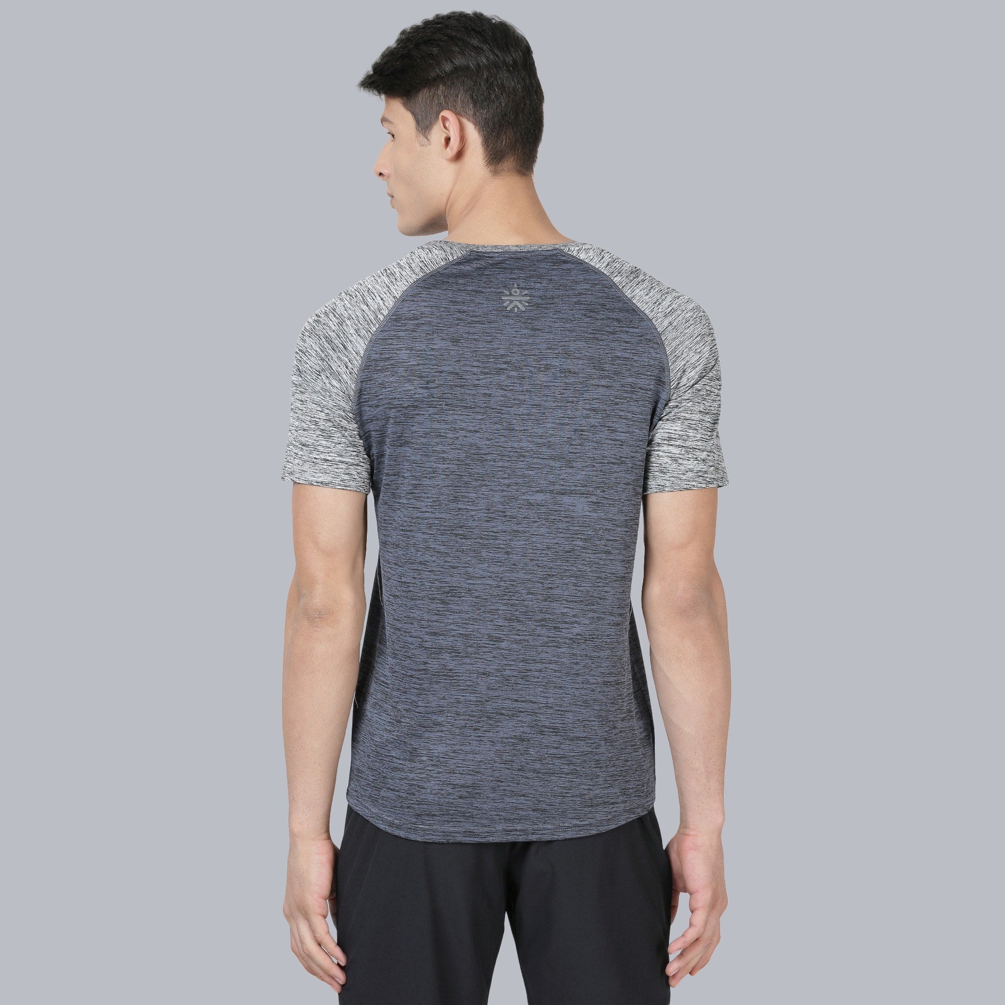 Iconic 2-tone Grey Running Tee