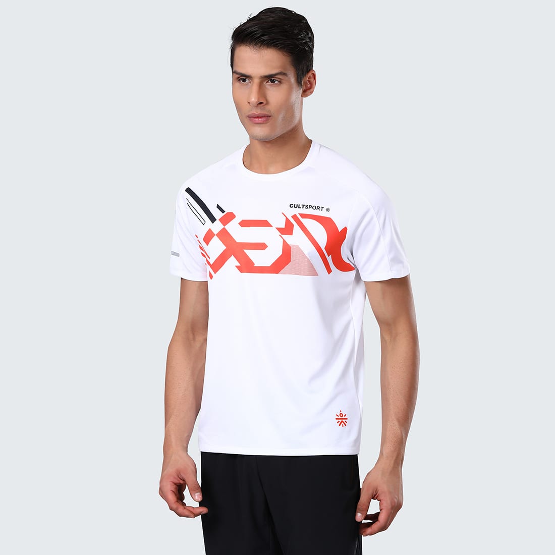 Signature Krypt White Gym Tee