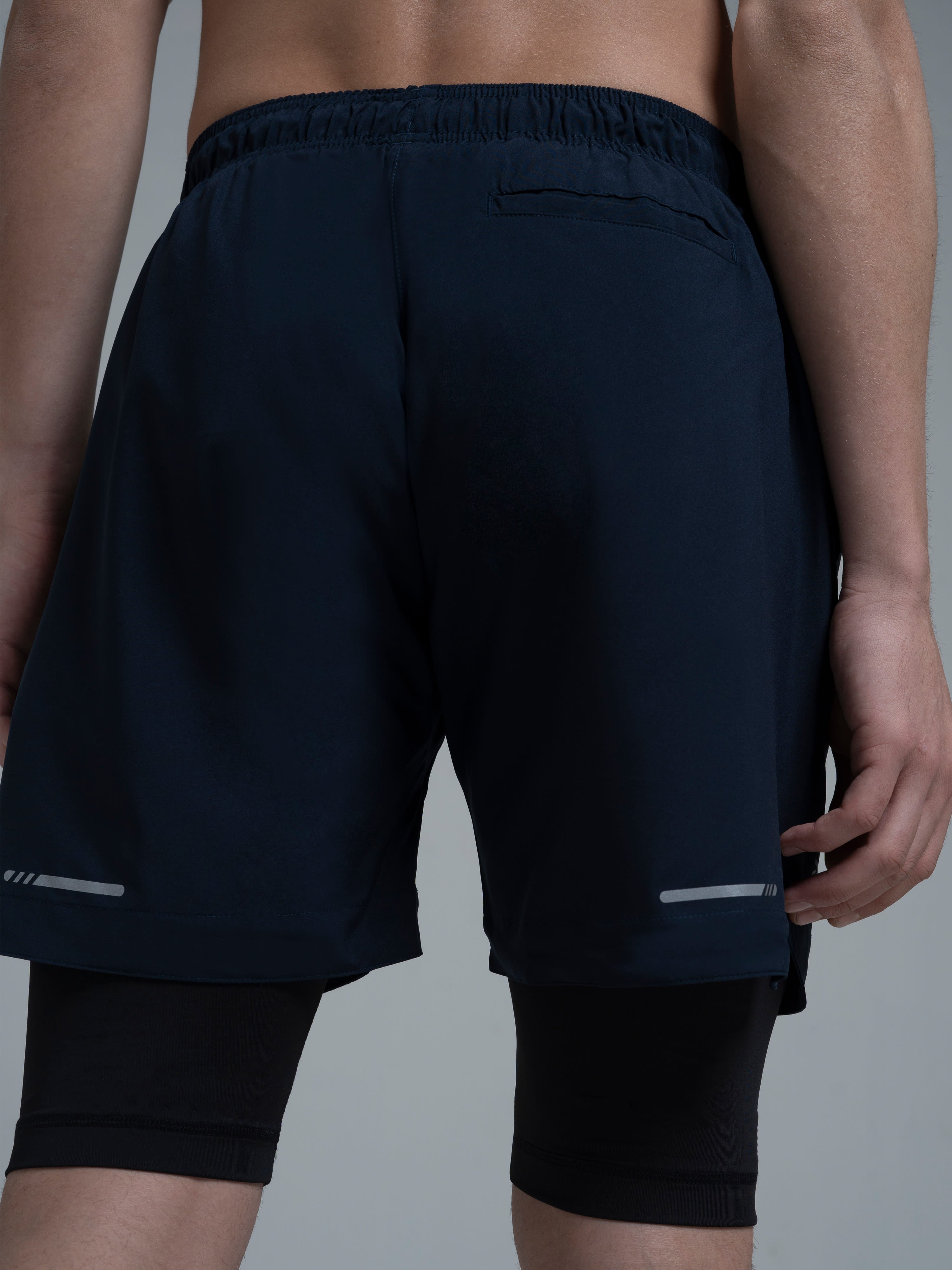 Vital Rep Navy Gym Shorts