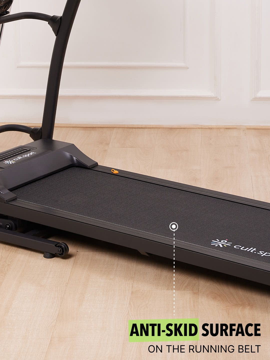 Smartrun Cardiff 3.5 HP Peak Treadmill | 15-level Auto-Incline & Massager | Max Weight-100kg | Max Speed-10kmph (with 6 months extended warranty)