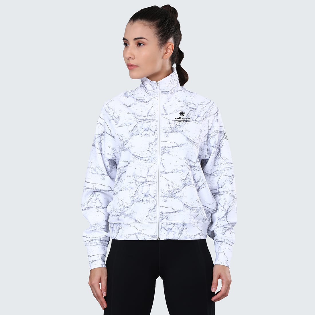 Brisk Marble White Jacket