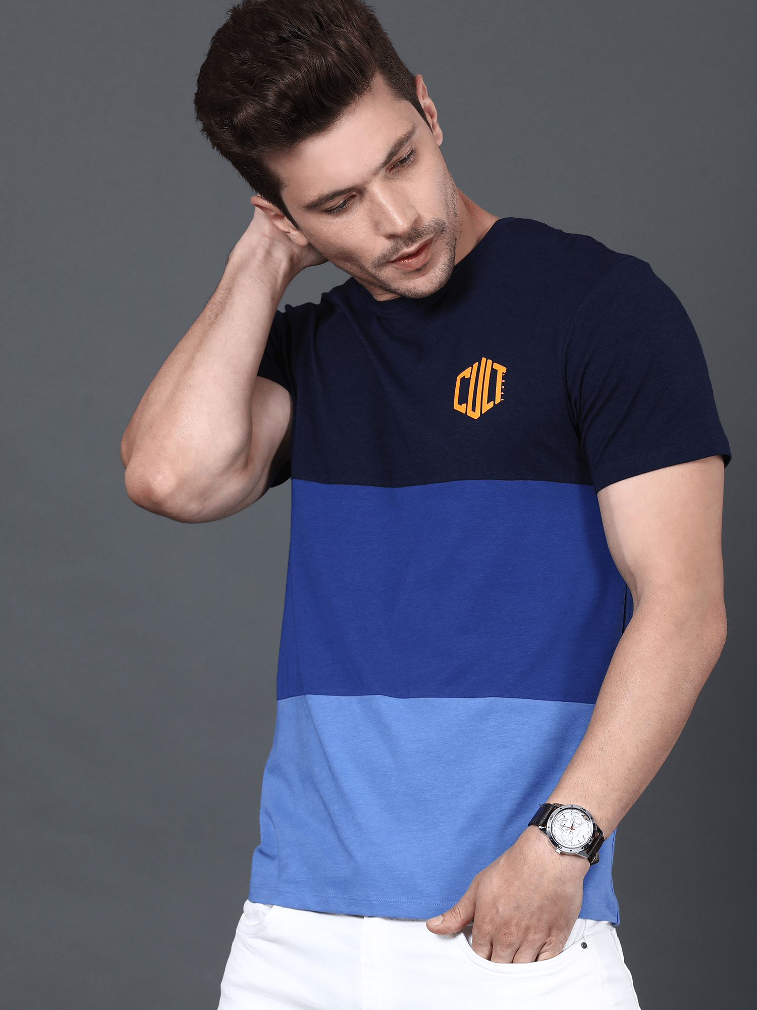 Bamboo Snug Navy Casual Tee