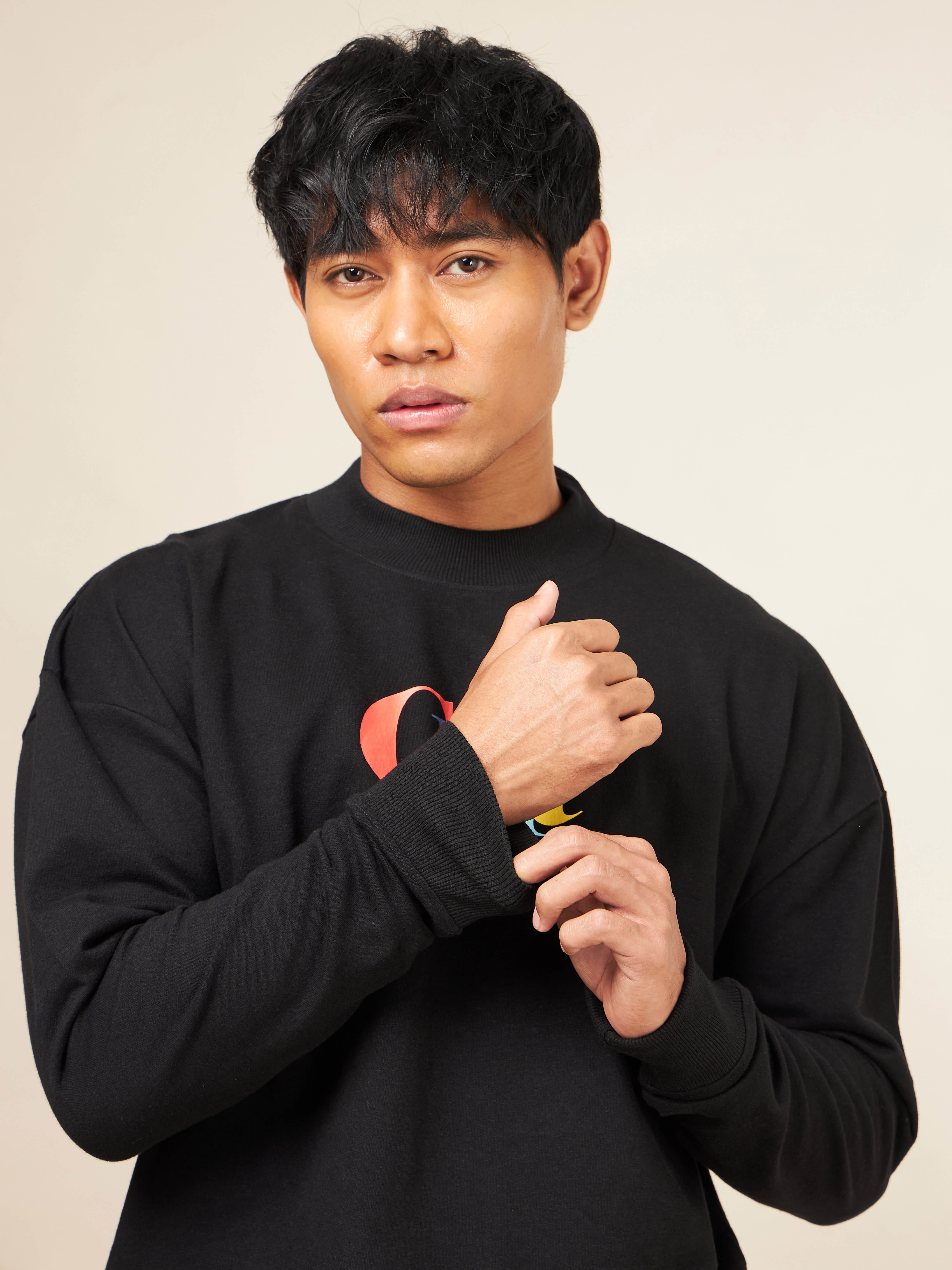 Cult Brand Carrier Black Sweatshirt