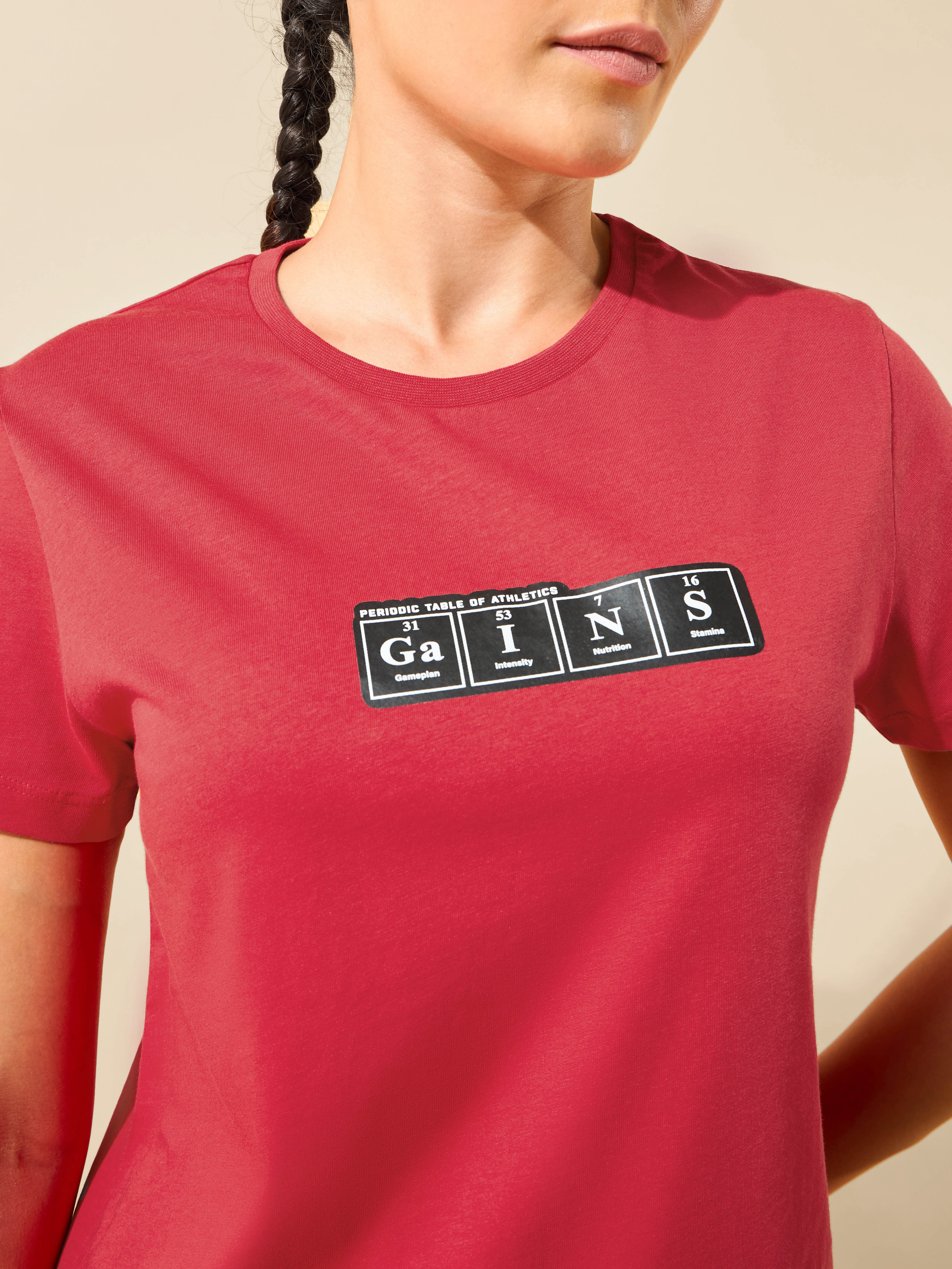 Gains Typographic Training T-shirt