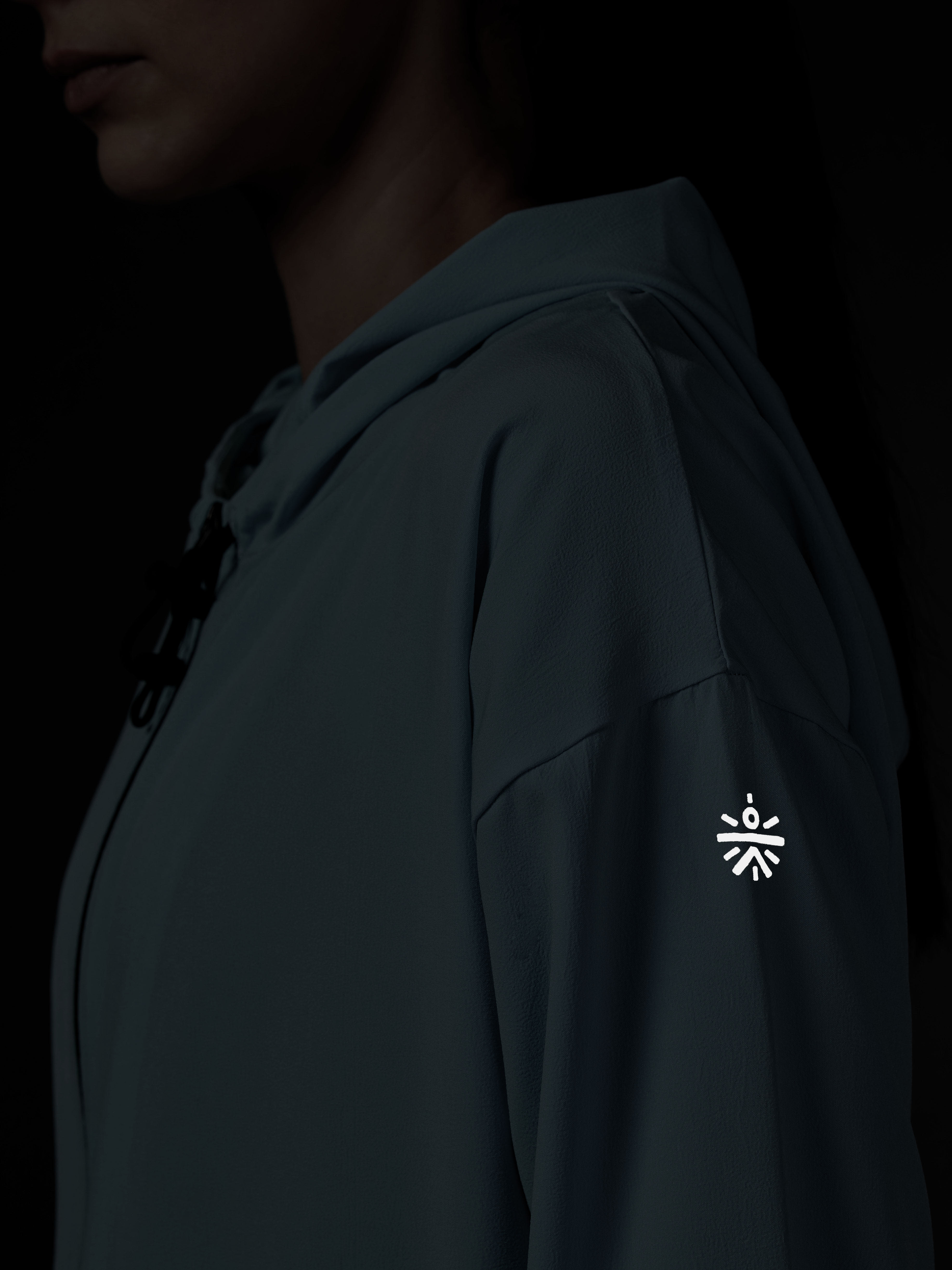 Women's Sky Blue Wind Breaker Jacket