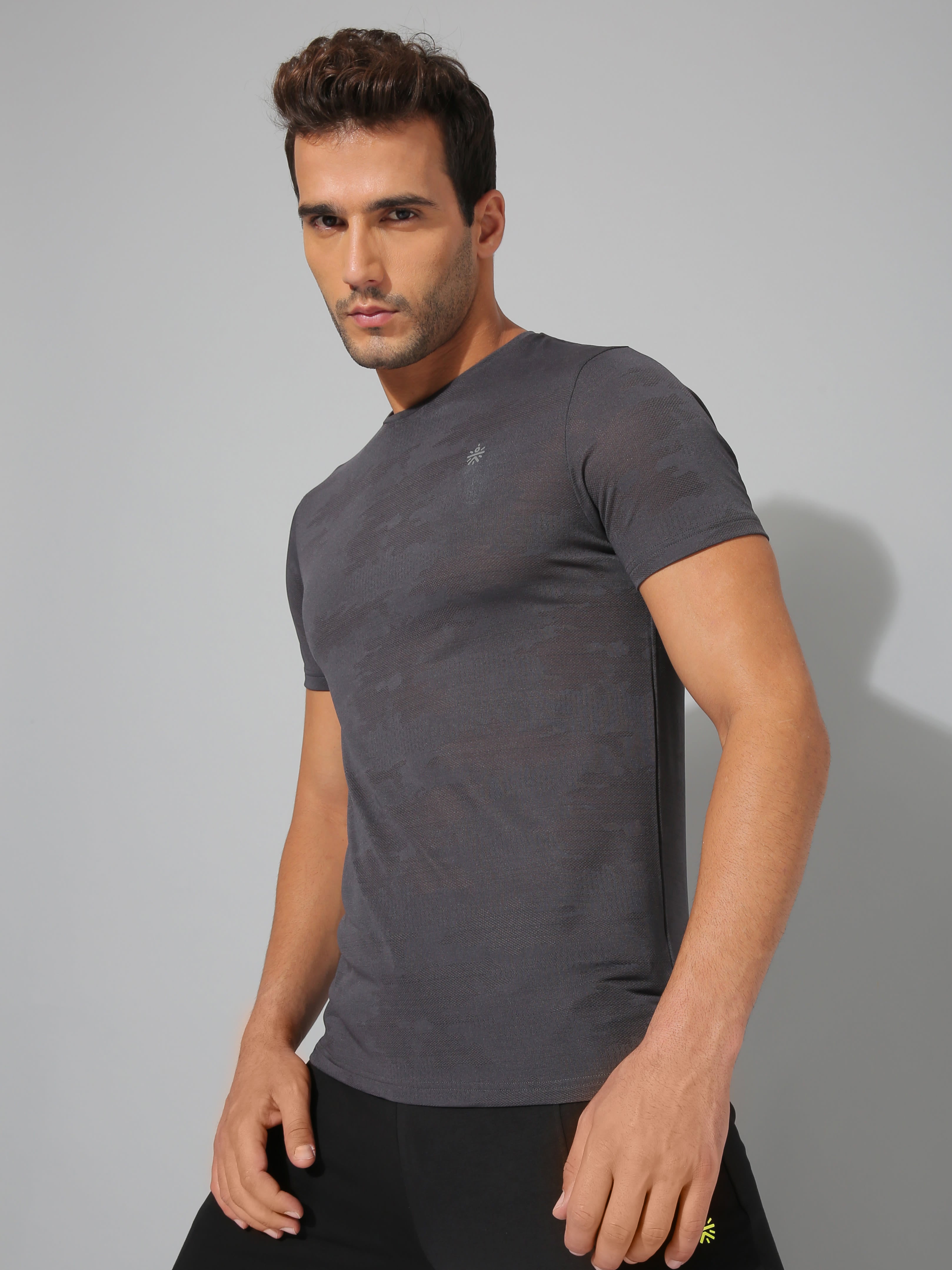 Jacquard Camo Workout T-shirt