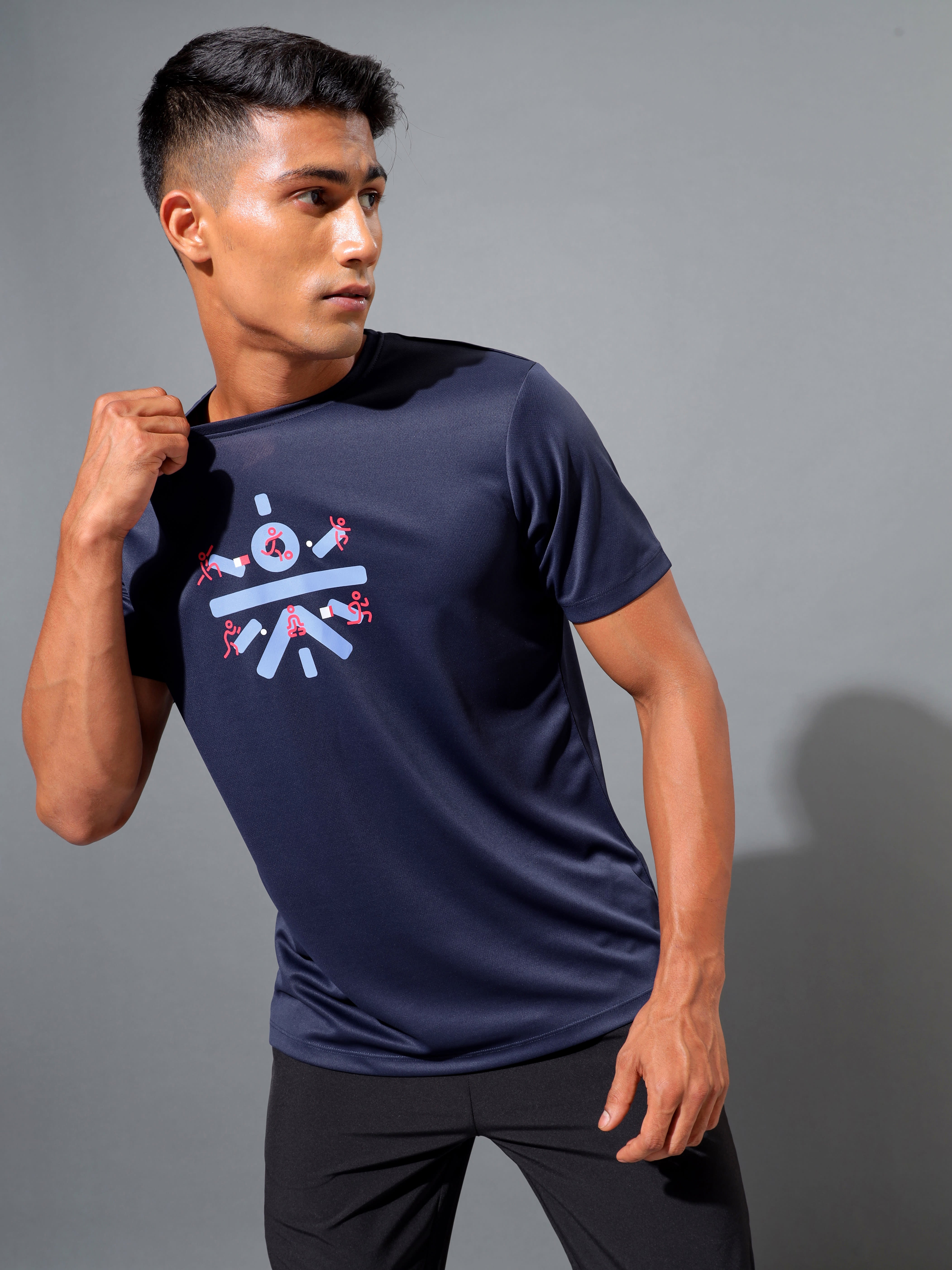 Logo Print Active T-shirt