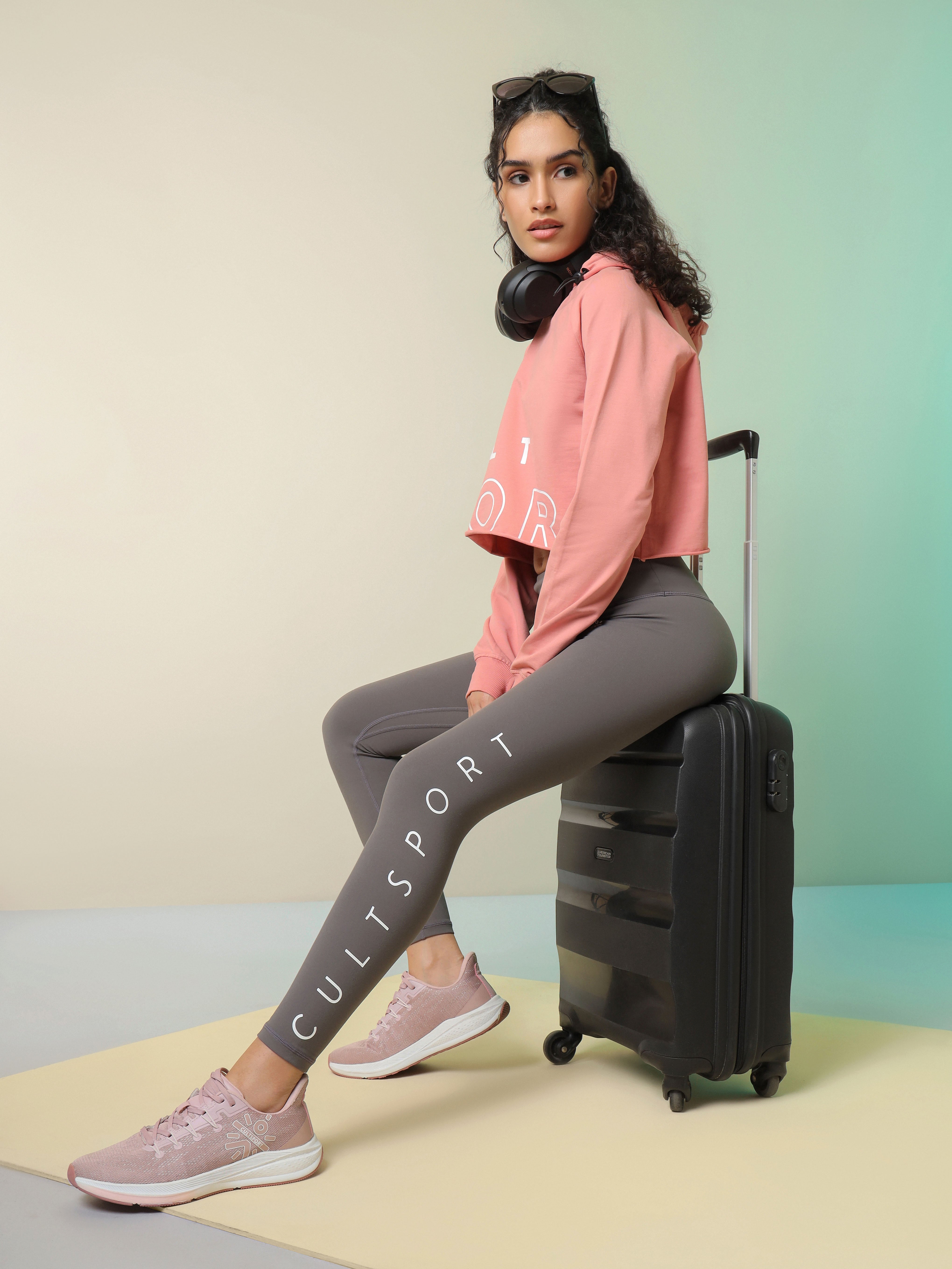 Do It All Placement Print Tights With Pocket