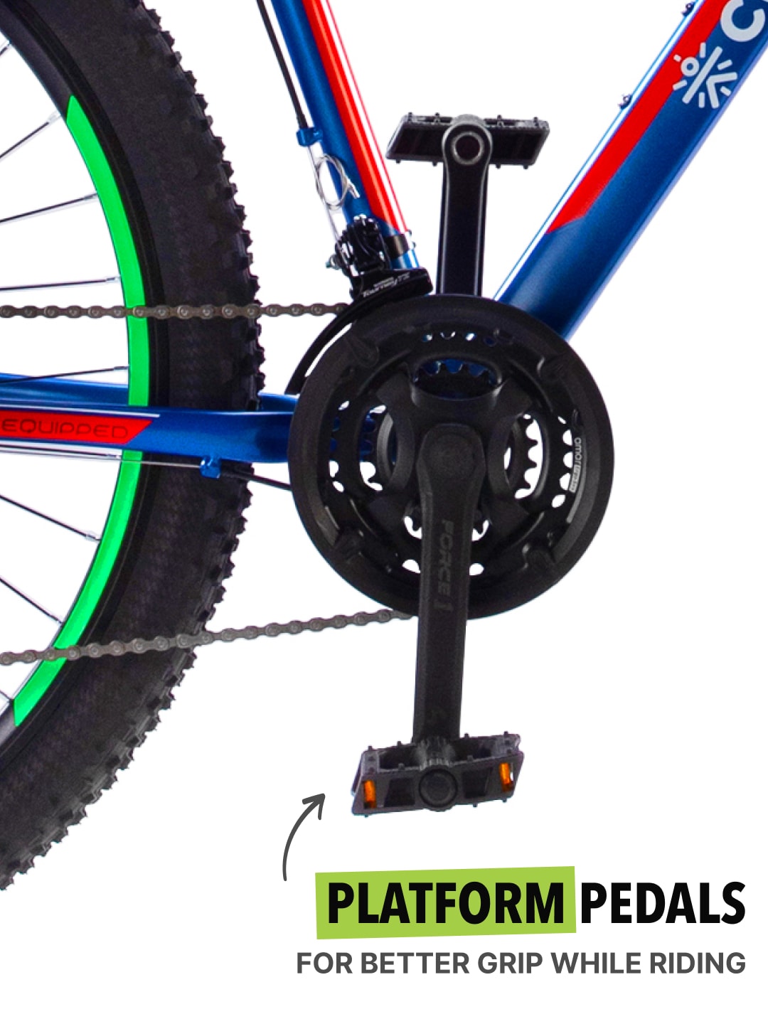 KARA29TBLUE Alloy 21 Speed Shimano Gear 29 inch Mountain Cycle with Dual Disc Brake and Front Suspension