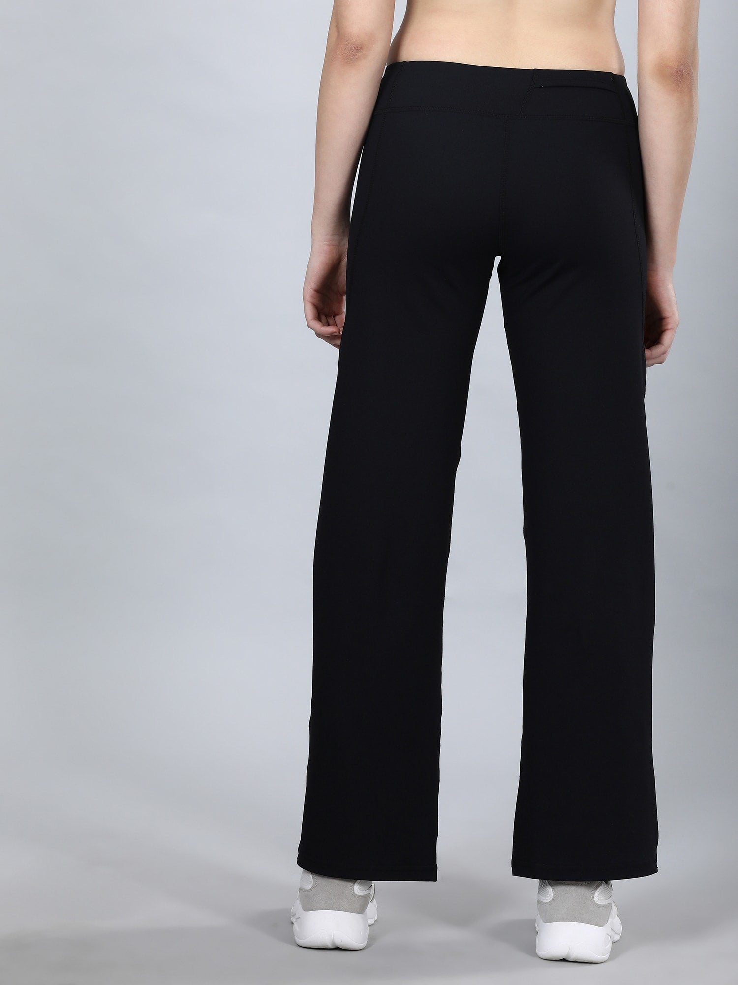 Verve Flared Black Workout Pants