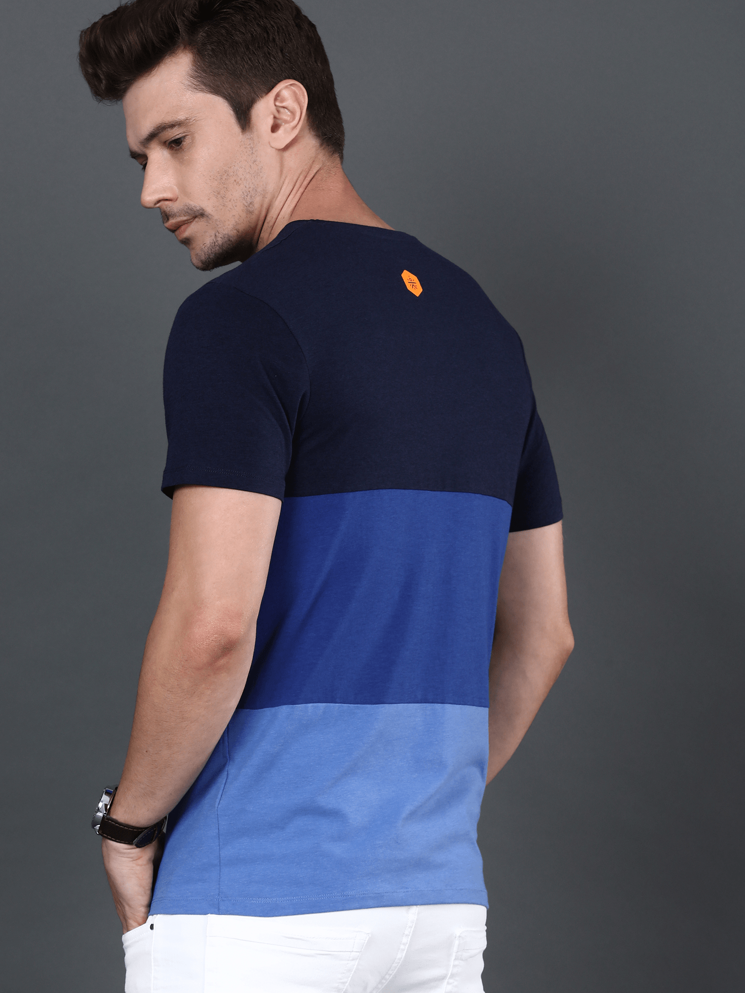 Bamboo Snug Navy Casual Tee