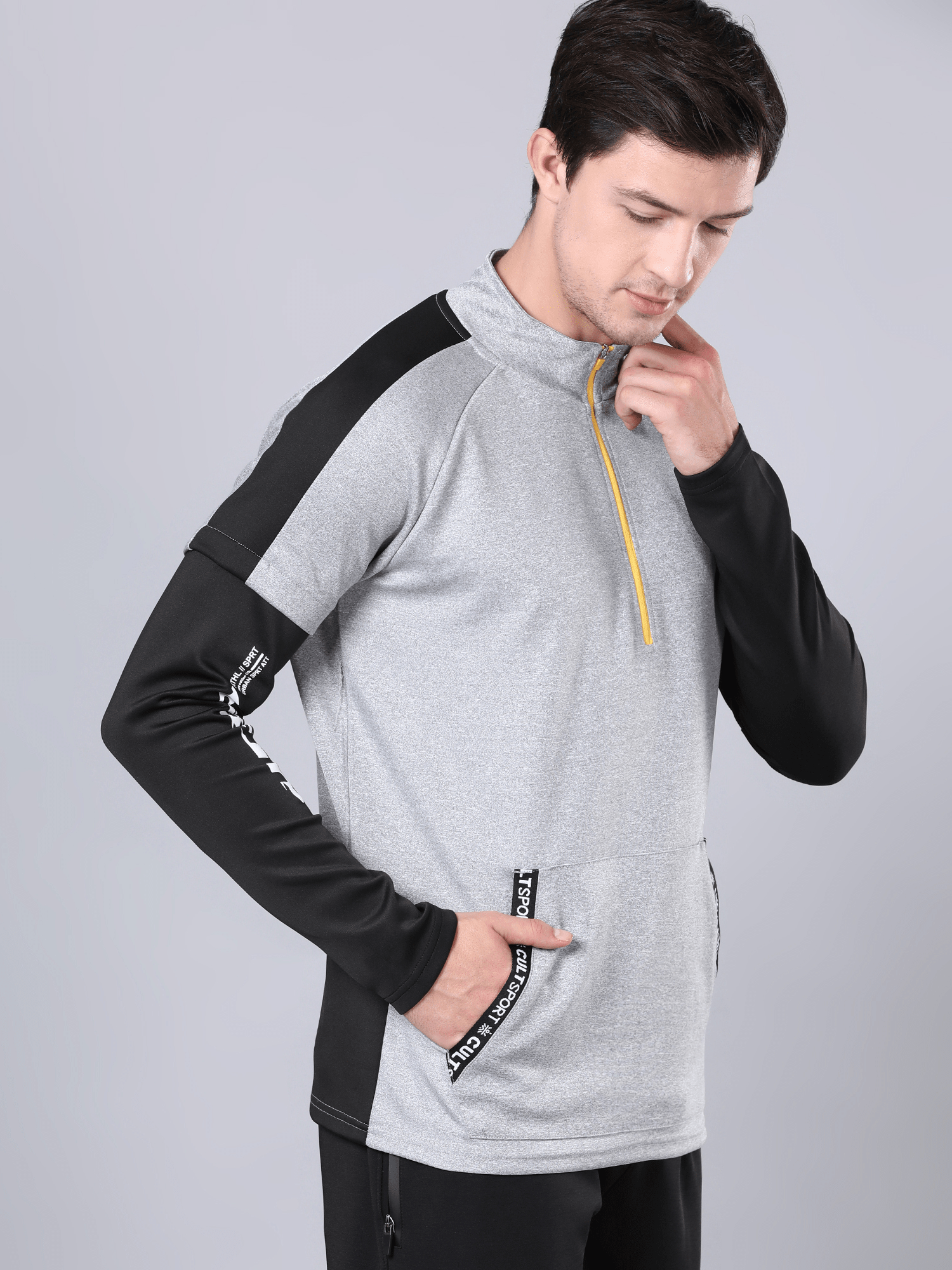 Blaze Grey Melange Sweatshirt