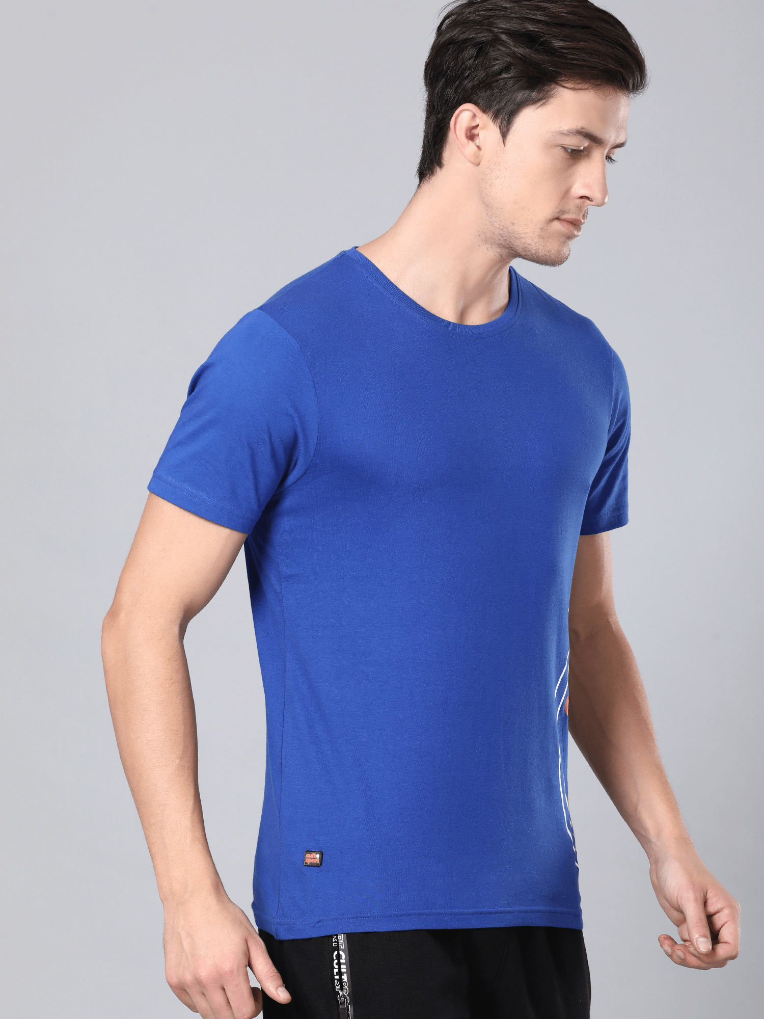 Everydays Zone Blue Cotton Tee