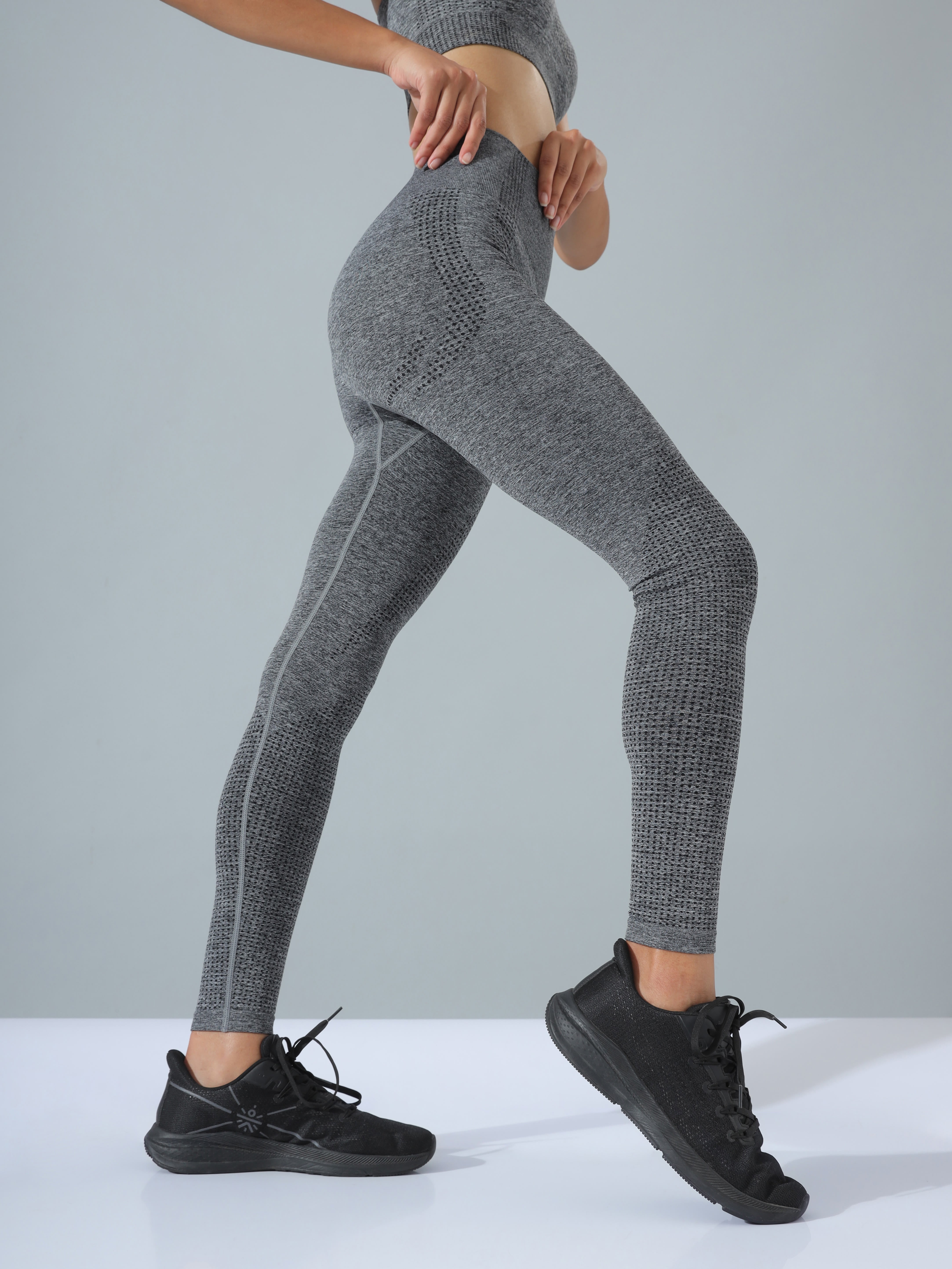 Seemless Jacquard Co-ord Set