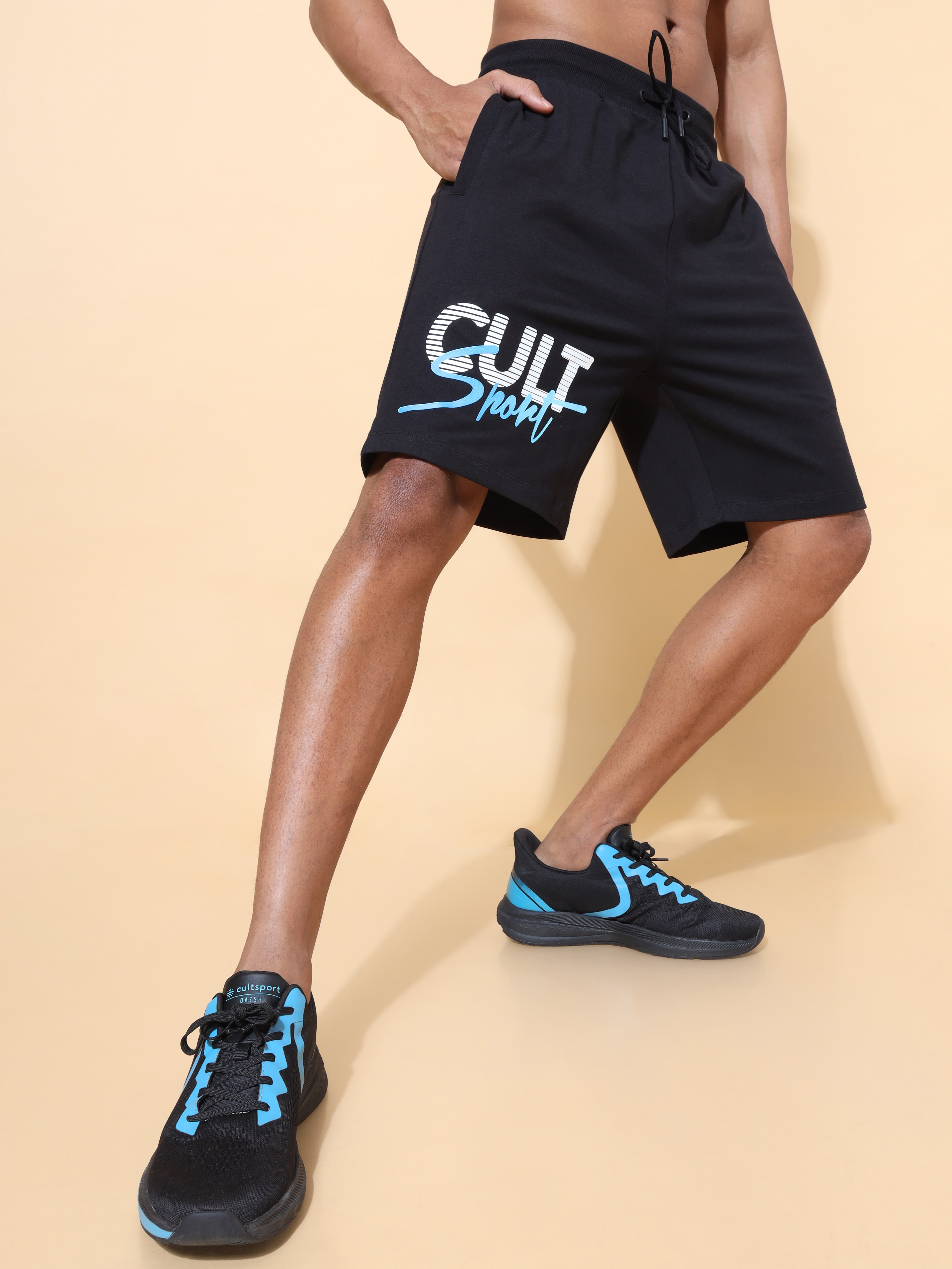 Comfort Shorts with Graphic Print