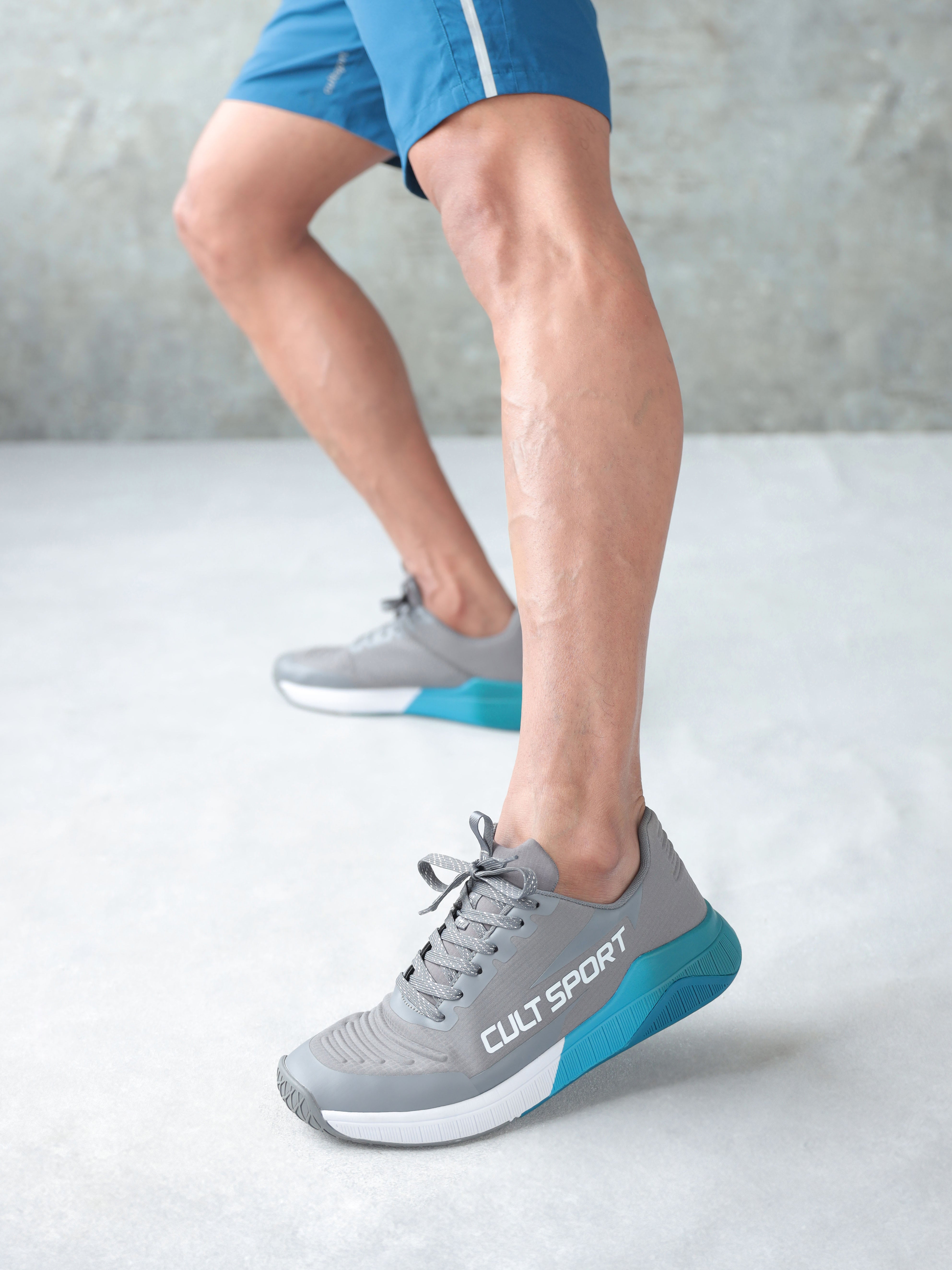 cult X1 Men Training Shoes - Grey/Blue