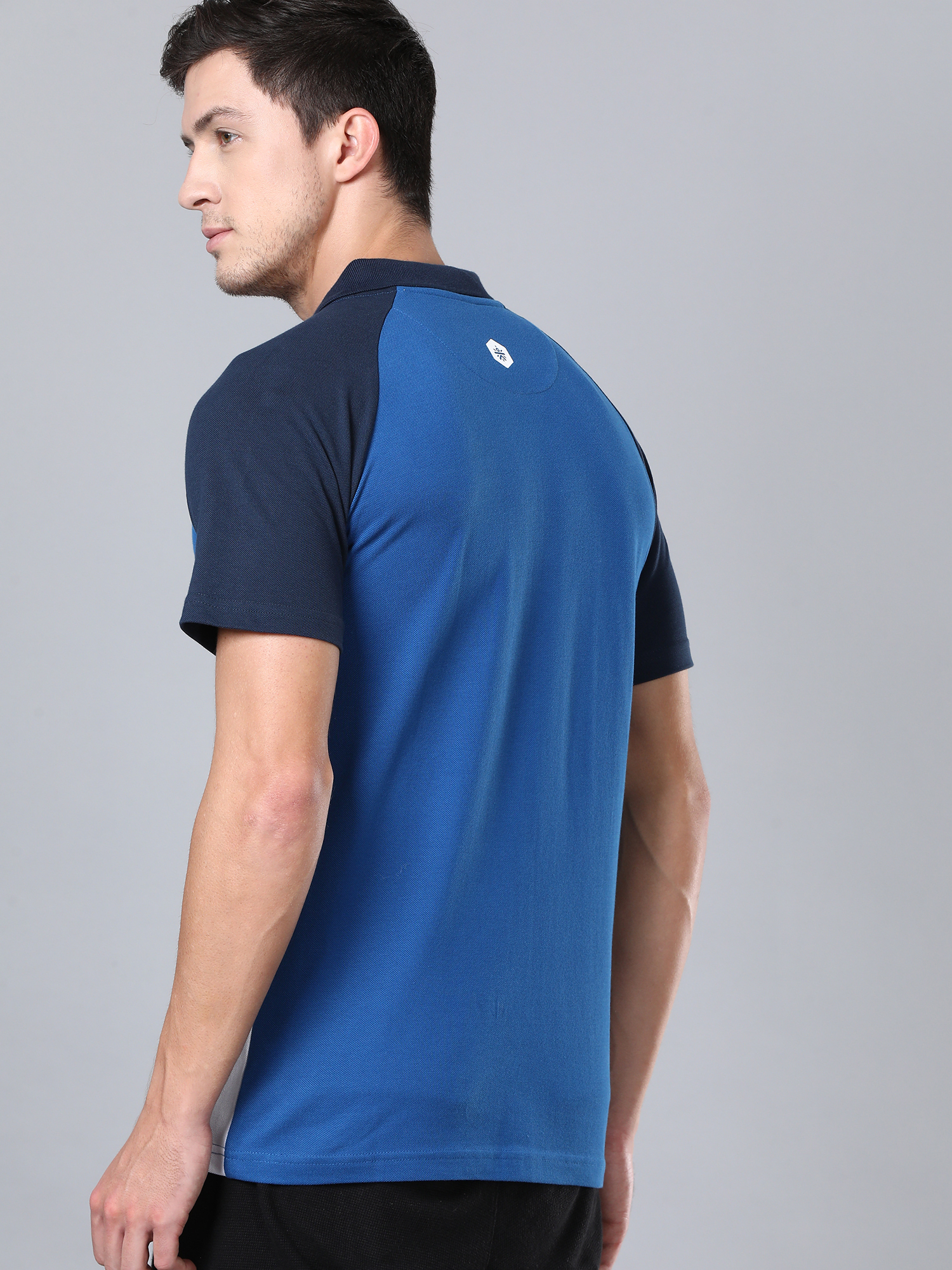 Flydry Cotton IndigoTheory Workout Polo