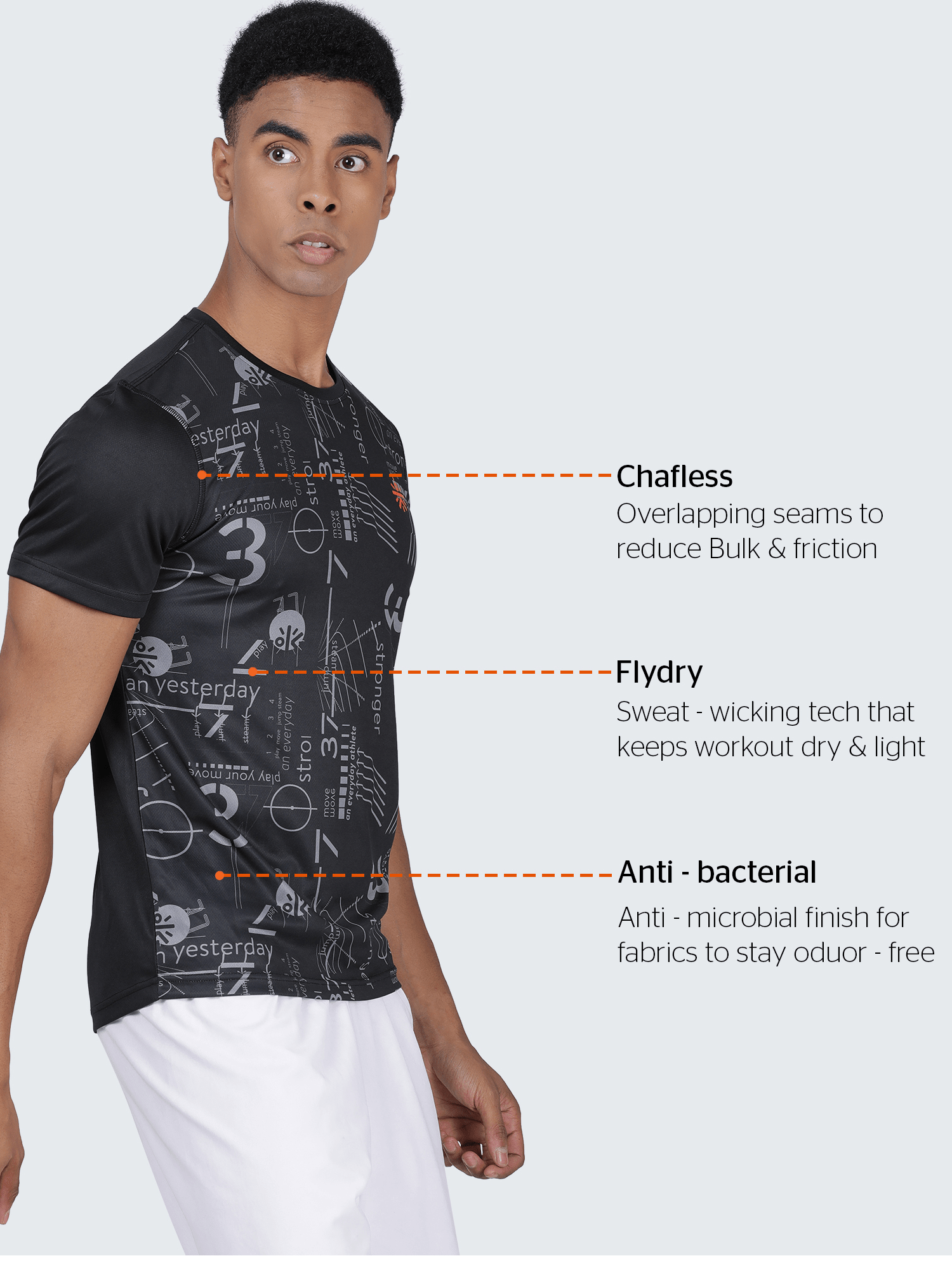 Signature Code Black Workout Tee