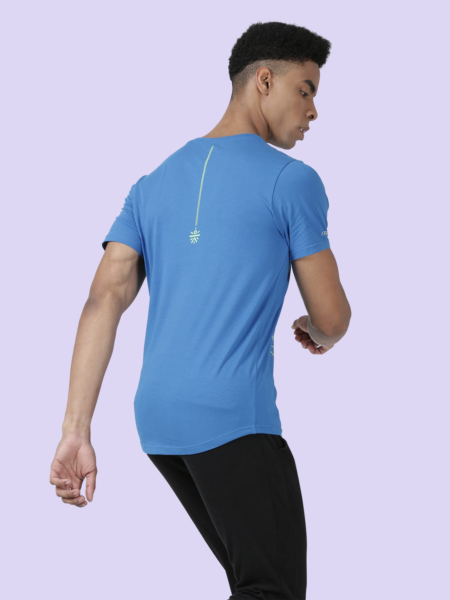 Signature I Am Cult Blue Cotton Tee