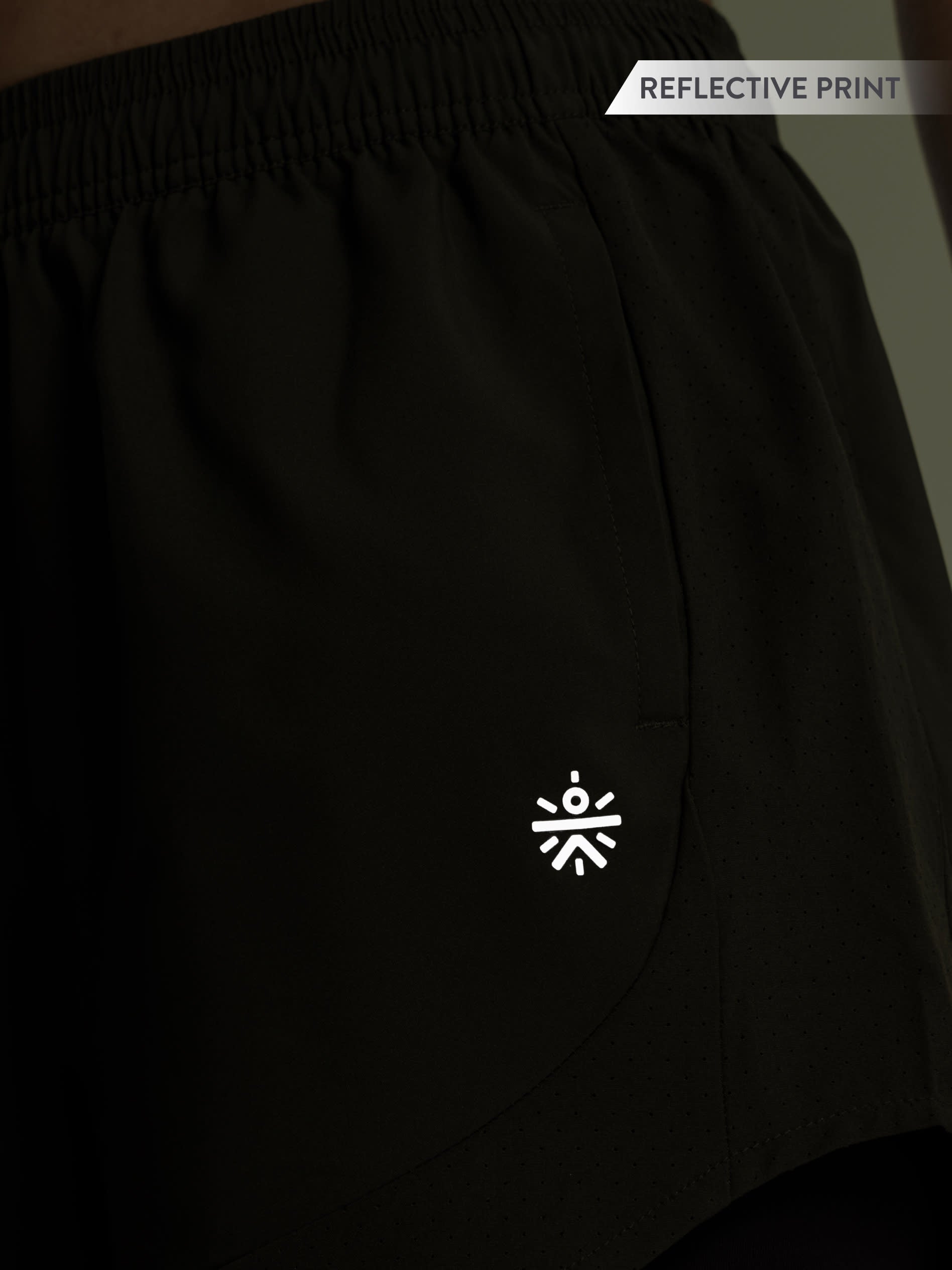 Running Shorts with Inner Tights