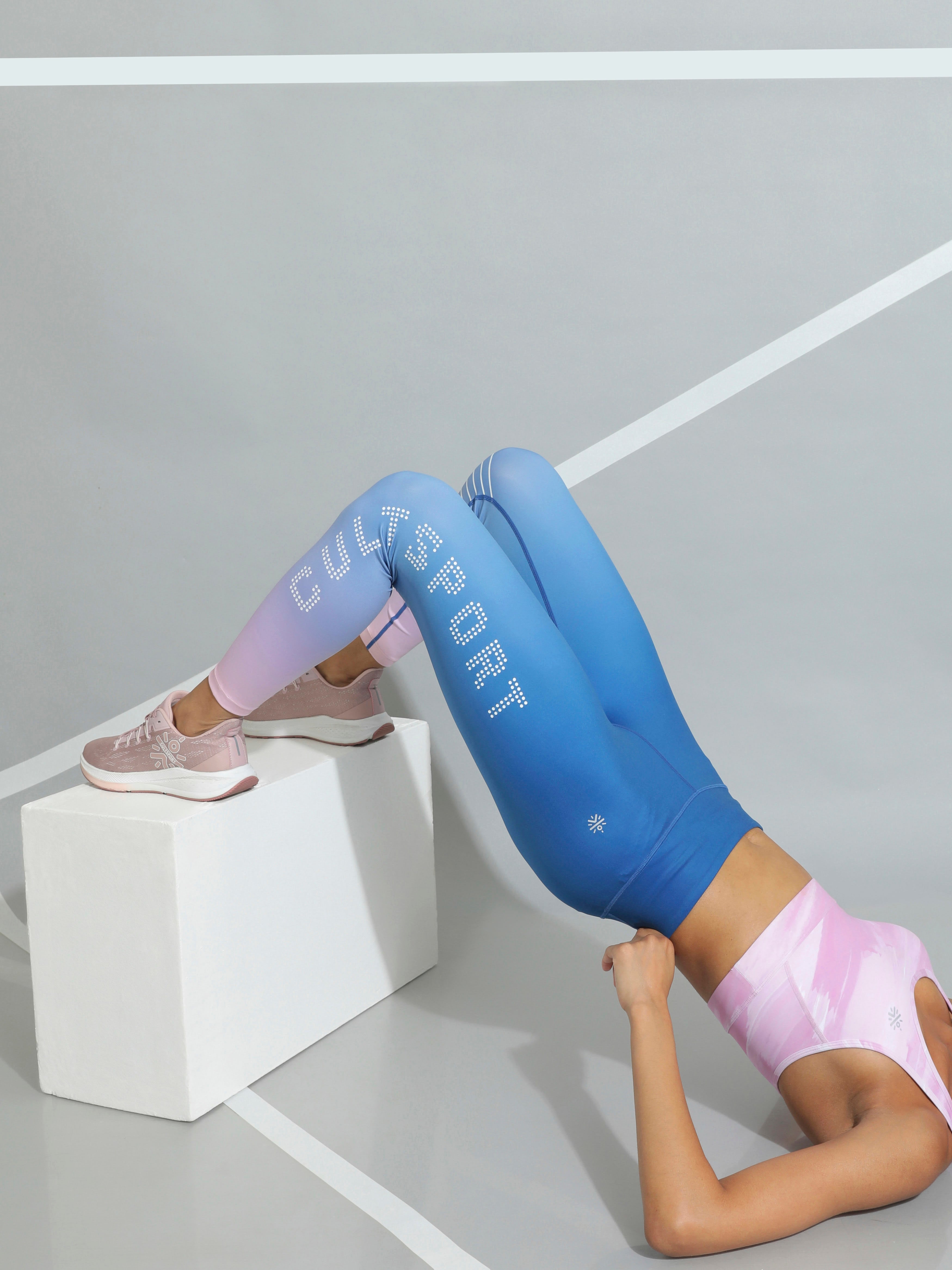 AbsoluteFit Ombre Print Performance Tights