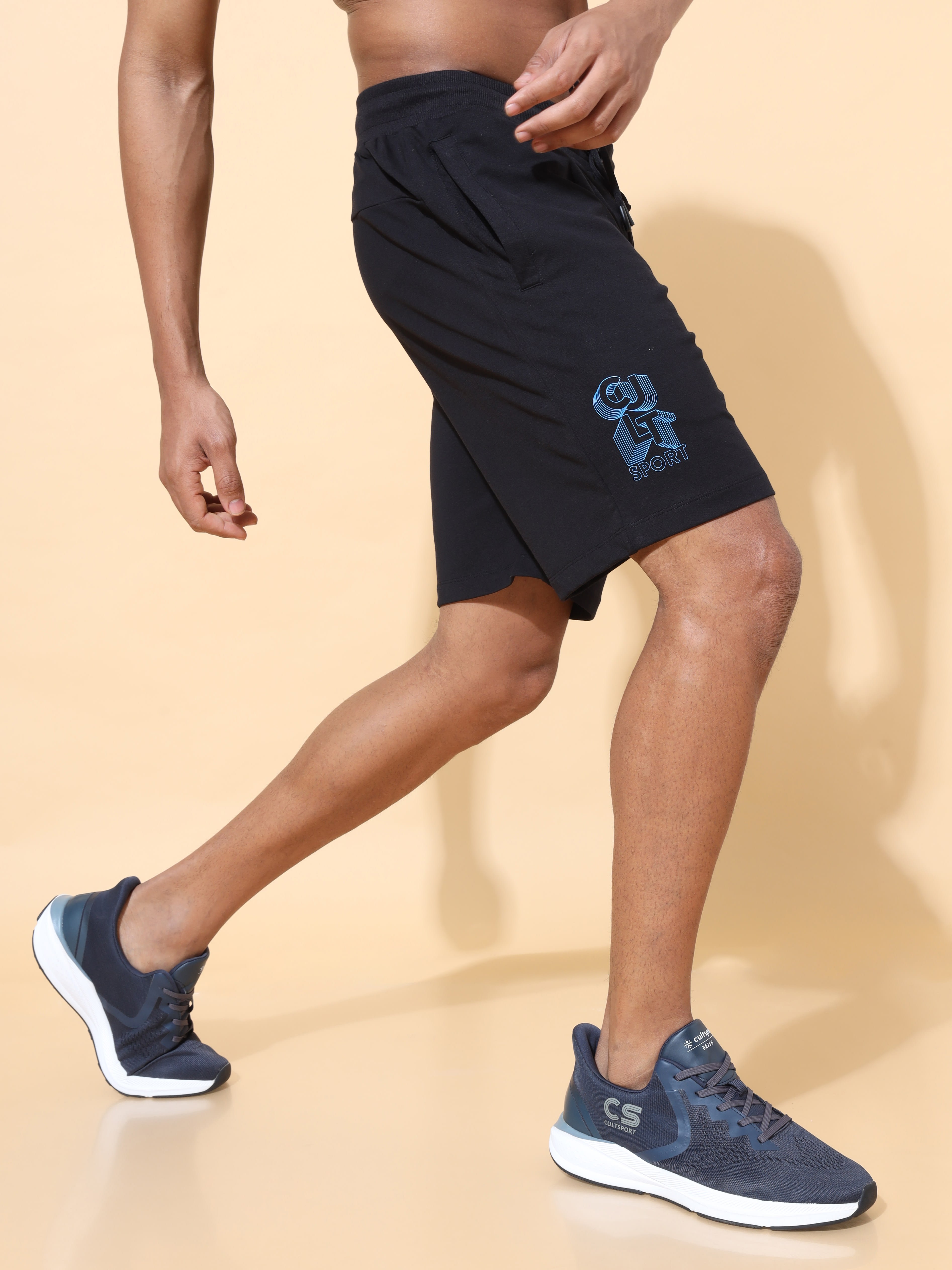 Comfort Shorts with Side Graphic