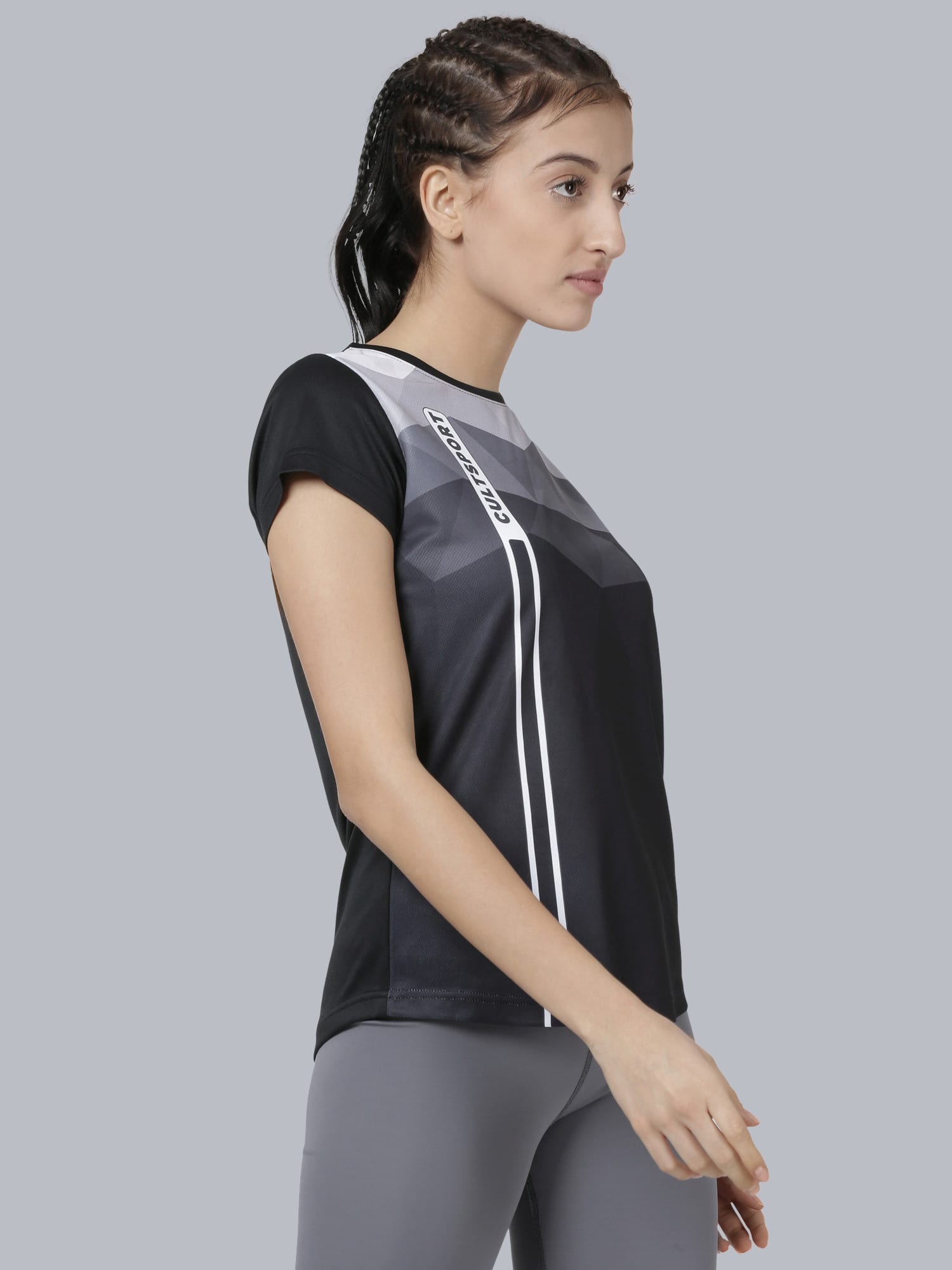 Dugout Pyramid Black Relaxed Tee